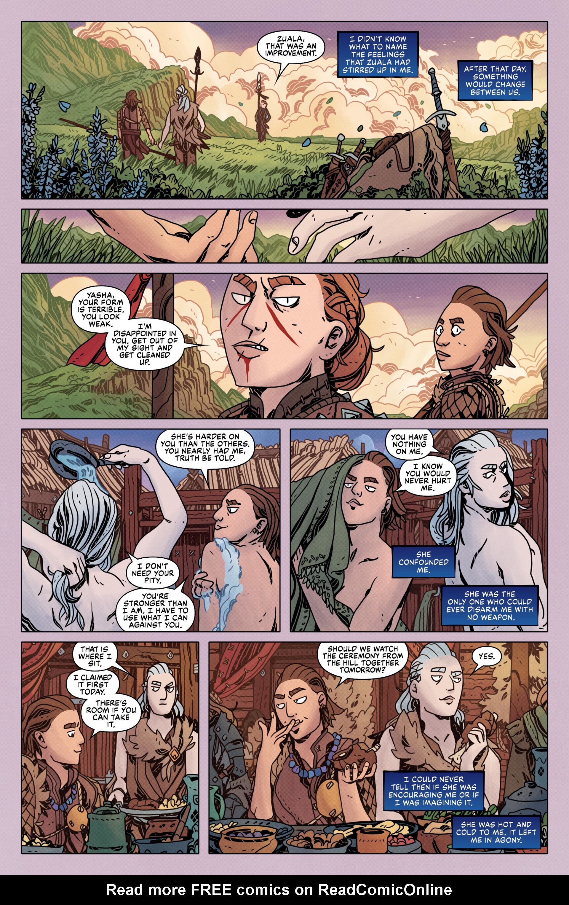 Read online Critical Role: The Mighty Nein Origins - Yasha Nydoorin comic -  Issue # Full - 23