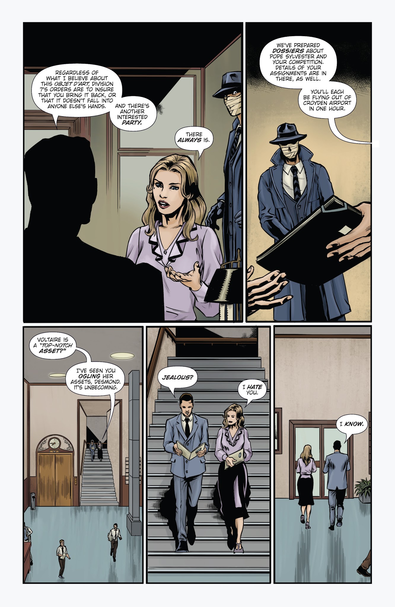 Read online Athena Voltaire comic -  Issue #1 - 8