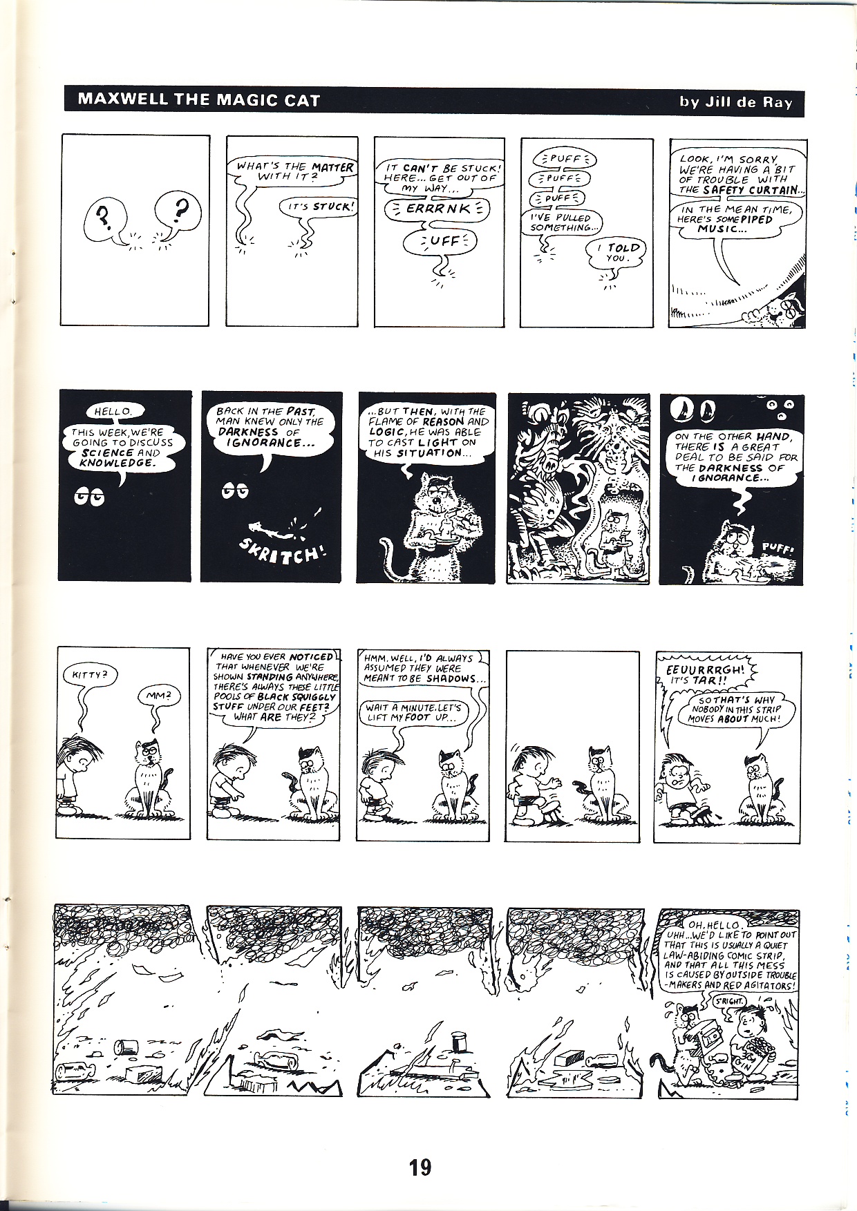 Read online Alan Moore's Maxwell the Magic Cat comic -  Issue #4 - 21