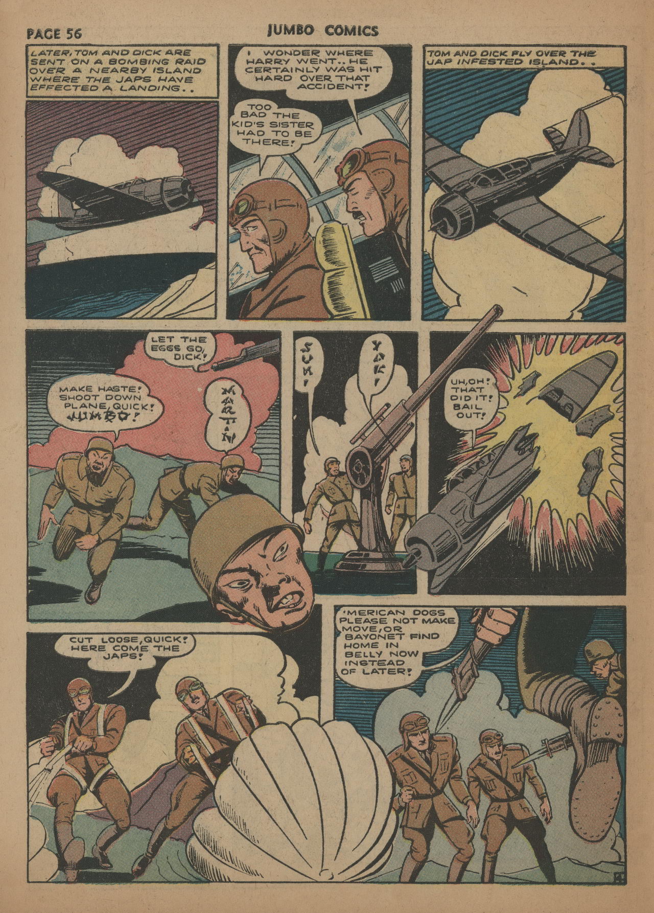 Read online Jumbo Comics comic -  Issue #44 - 58