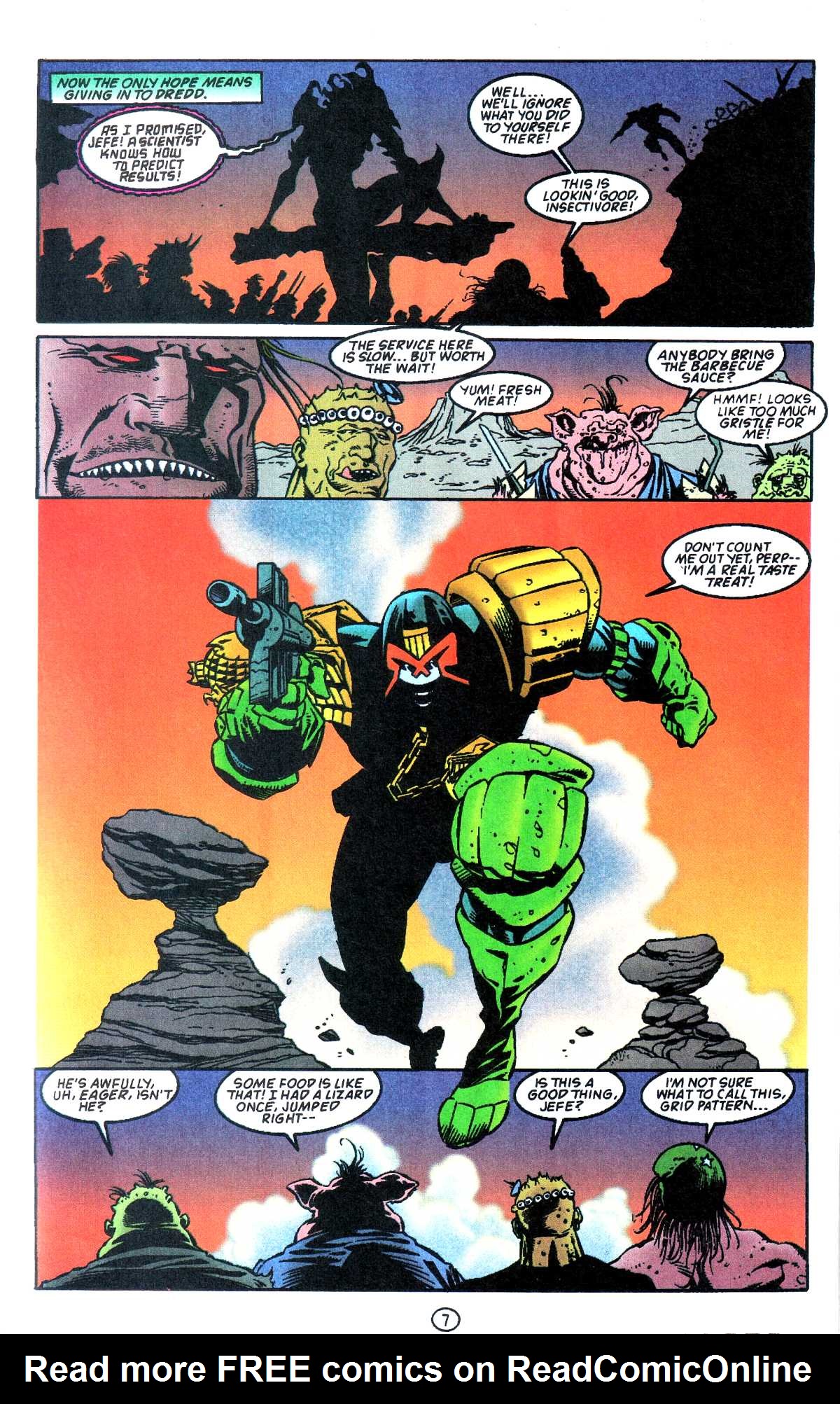 Read online Judge Dredd: Legends of the Law comic -  Issue #7 - 10