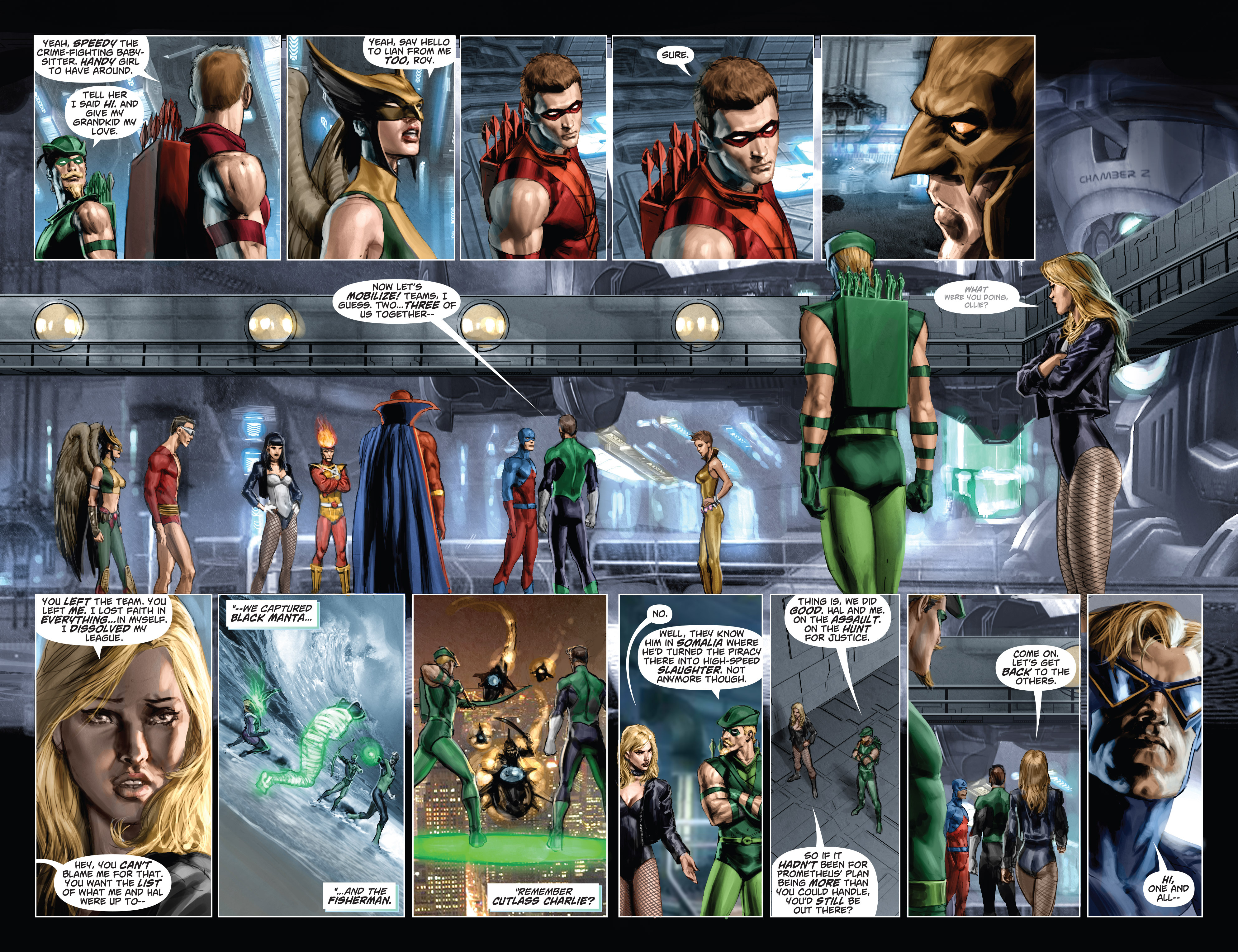 Read online Justice League: Cry for Justice comic -  Issue #5 - 12