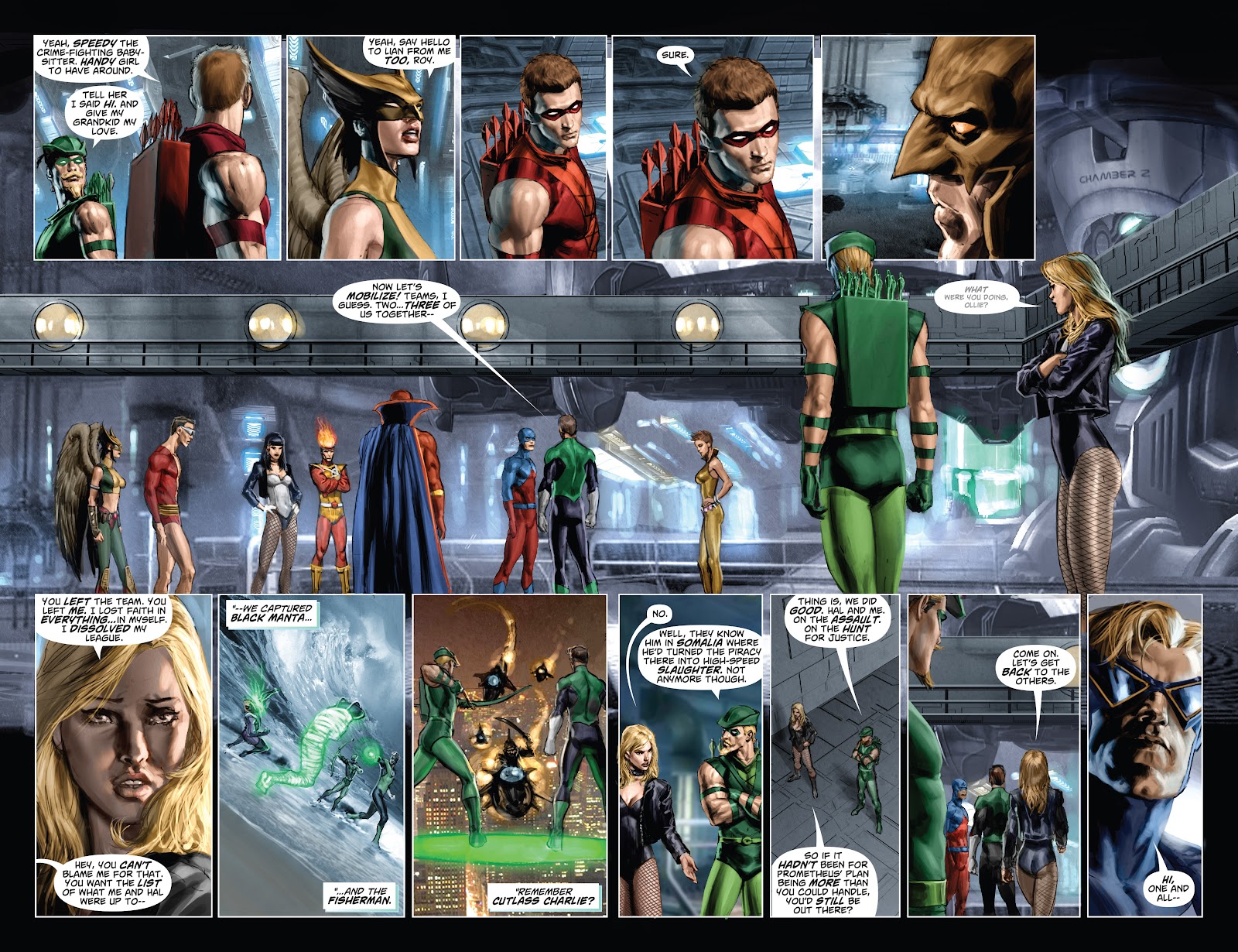 Justice League: Cry for Justice issue 5 - Page 12