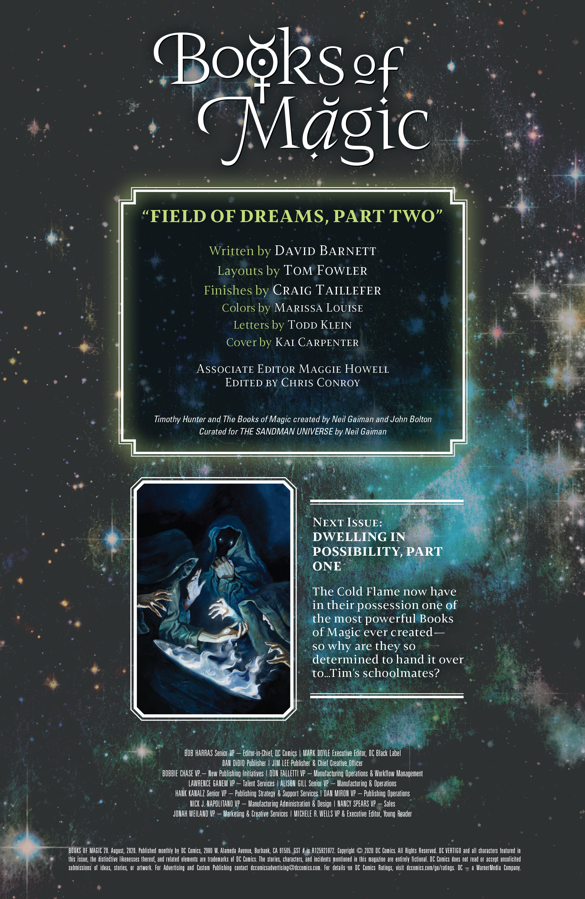 Read online Books of Magic (2018) comic -  Issue #20 - 23