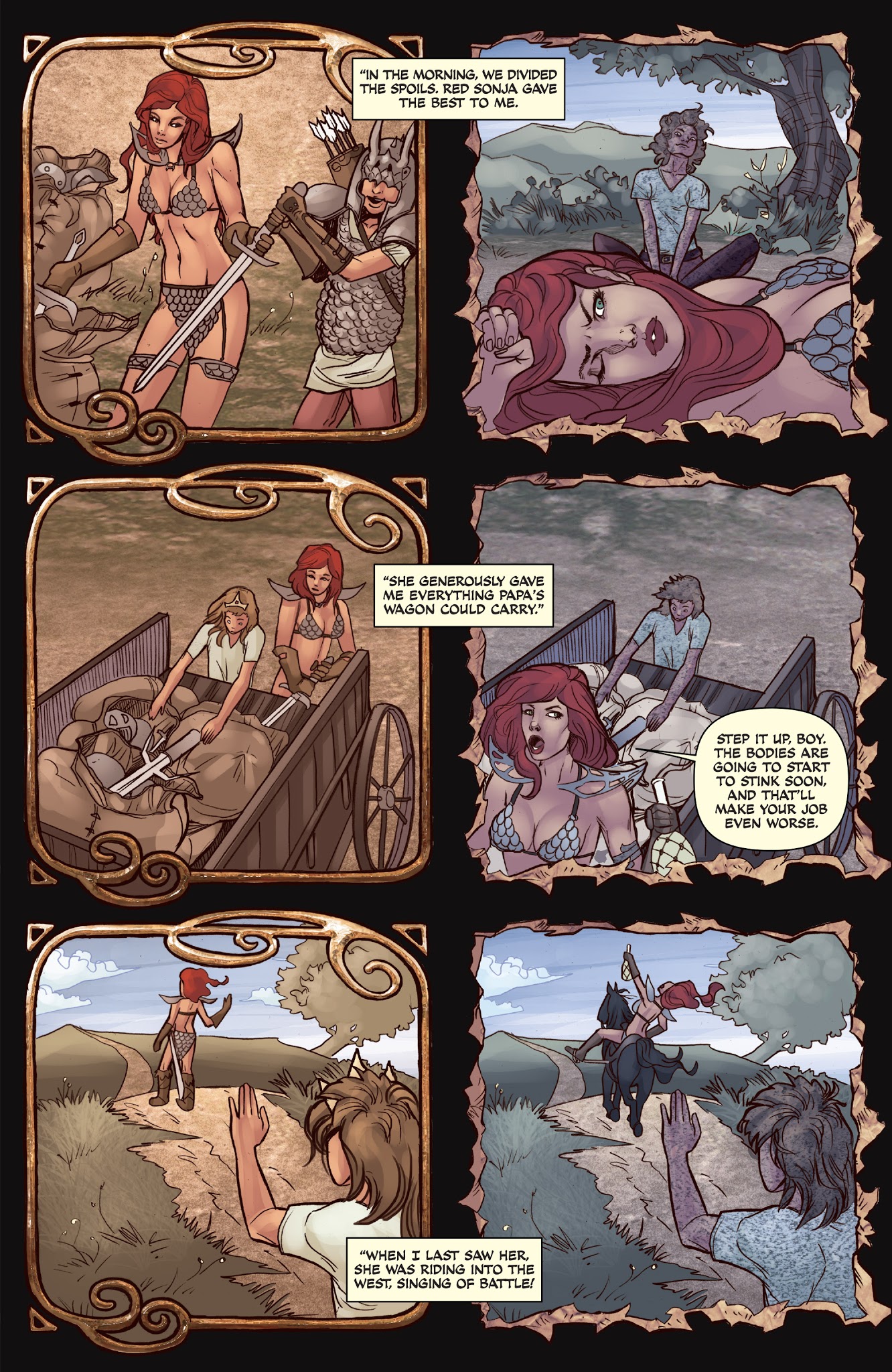 Read online Legends of Red Sonja comic -  Issue # TPB - 82