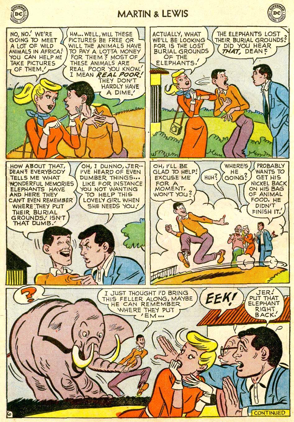 Read online The Adventures of Dean Martin and Jerry Lewis comic -  Issue #5 - 8