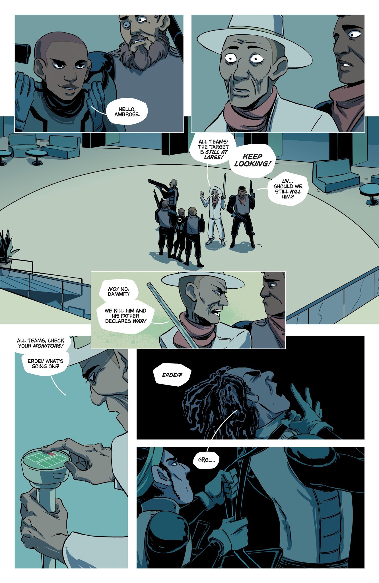Read online Moth & Whisper comic -  Issue #5 - 12