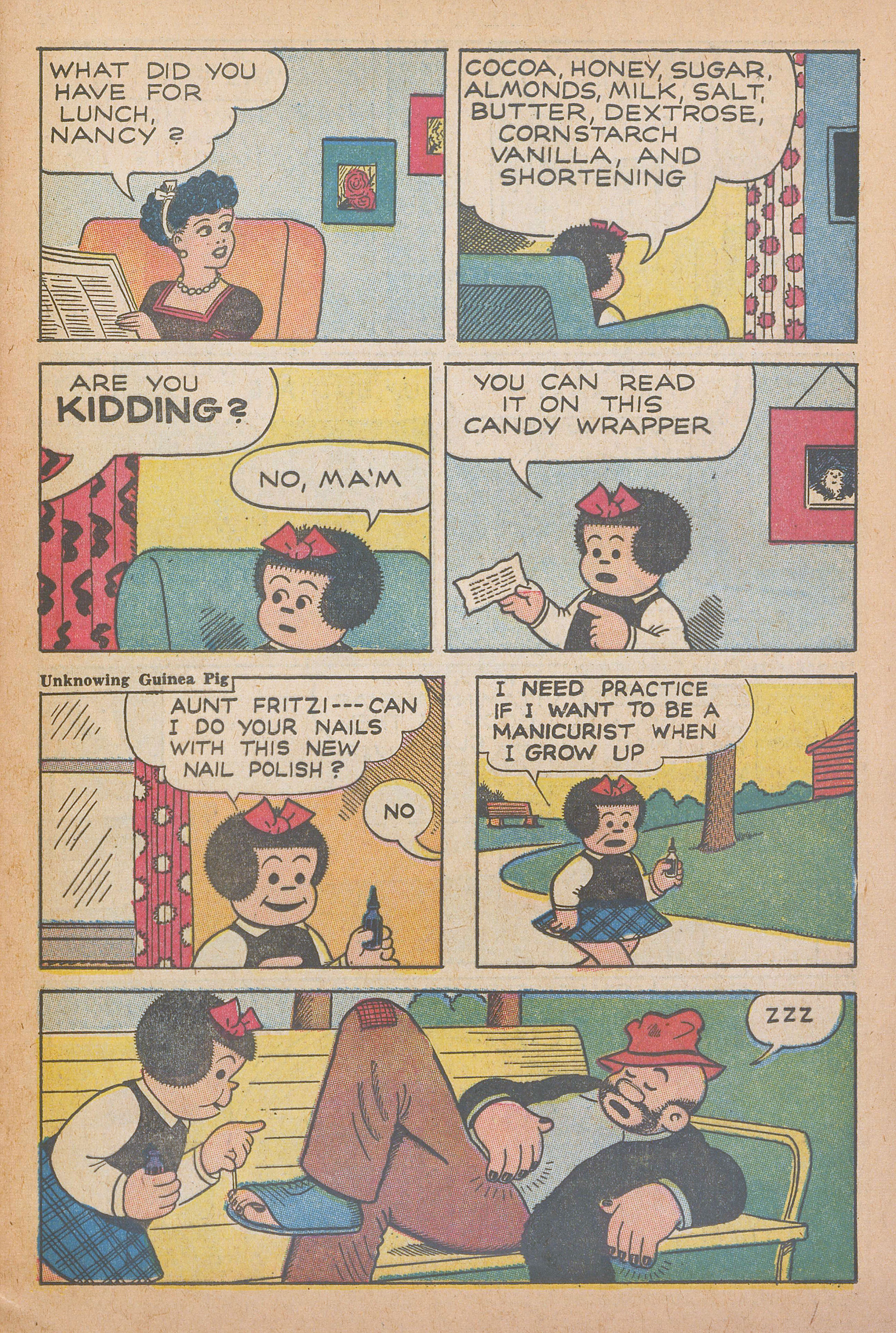 Read online Fritzi Ritz (1953) comic -  Issue #55 - 25