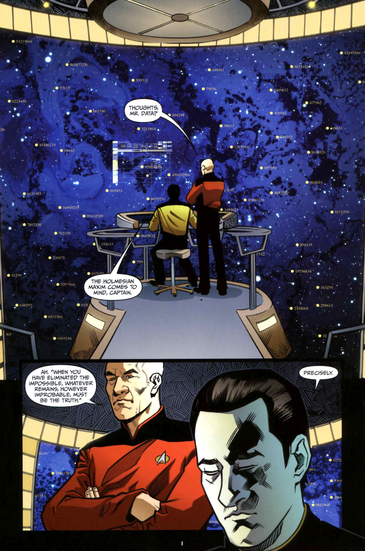Star Trek: The Next Generation: Intelligence Gathering Issue #4 #4 - English 3
