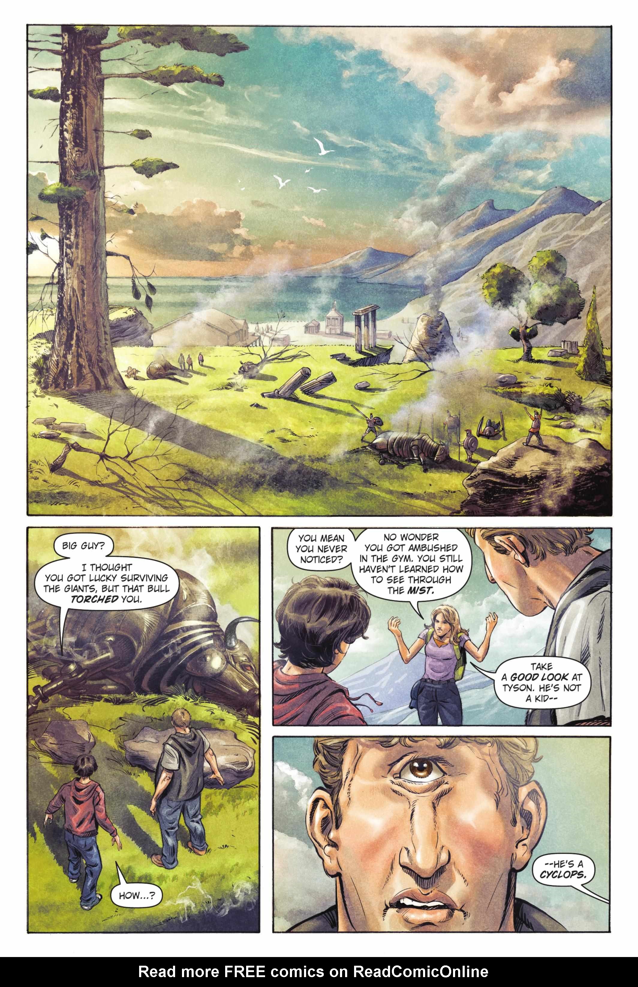 Read online Percy Jackson and the Olympians comic -  Issue # TPB 2 - 25