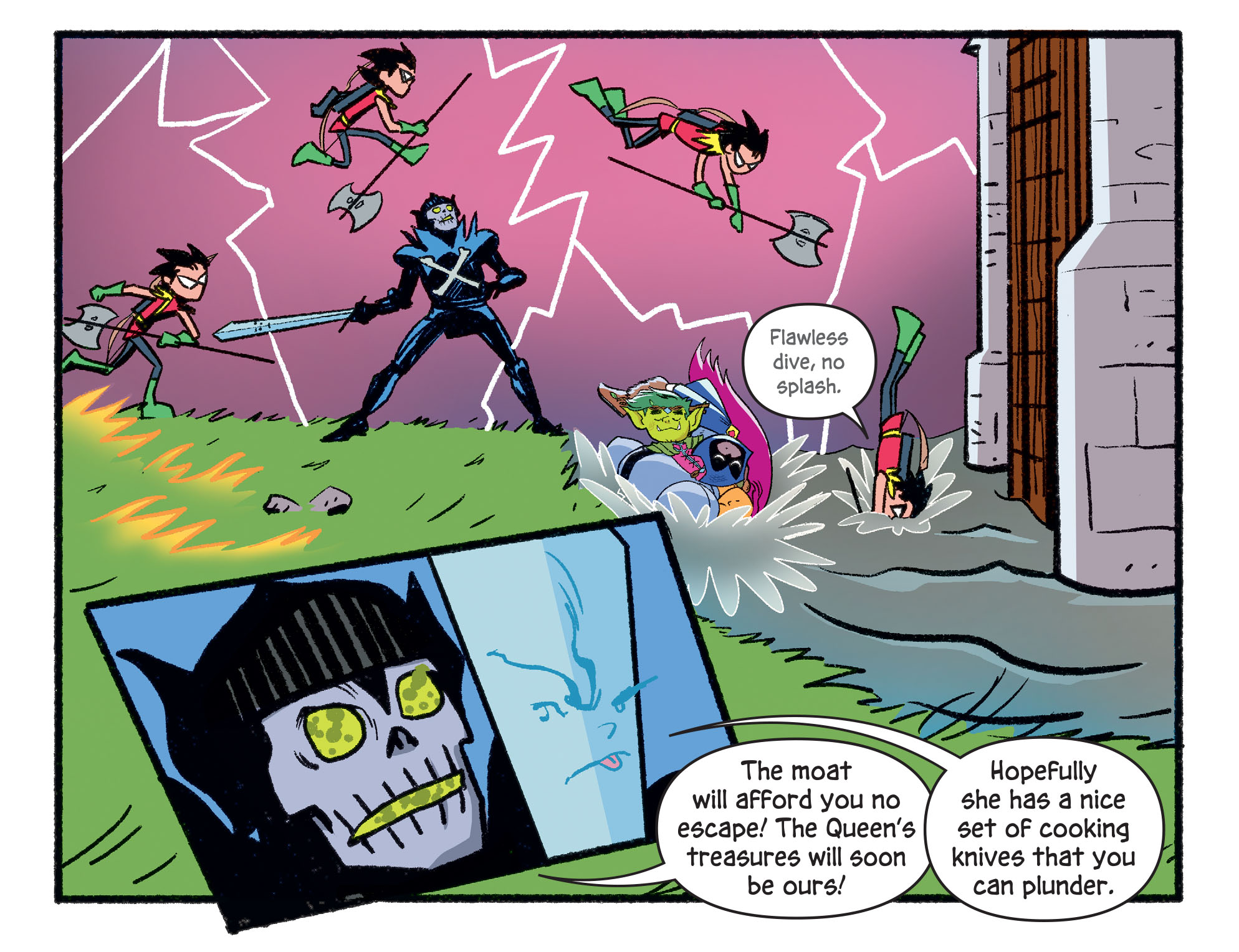 Read online Teen Titans Go! Roll With It! comic -  Issue #3 - 17