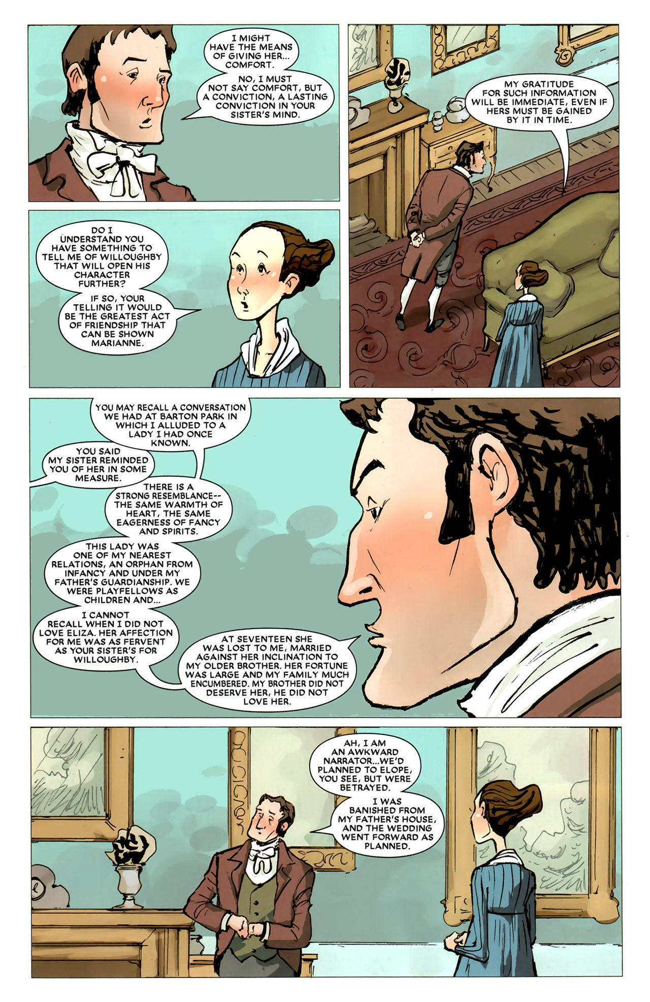 Read online Sense & Sensibility comic -  Issue #4 - 9