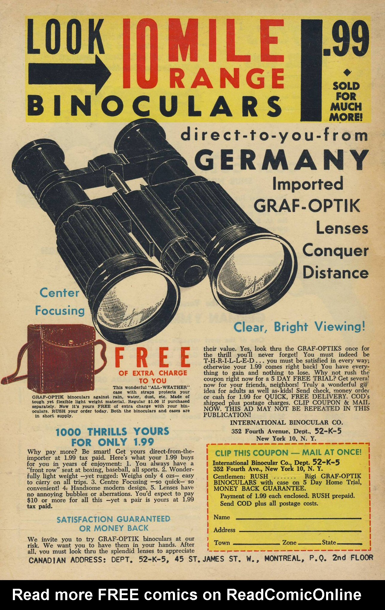 Read online Fritzi Ritz (1953) comic -  Issue #36 - 36