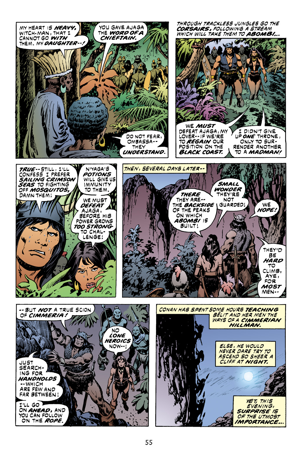 Read online The Chronicles of Conan comic -  Issue # TPB 12 (Part 1) - 56