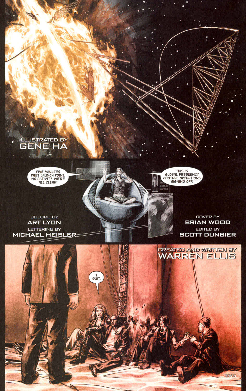 Read online Global Frequency comic -  Issue #12 - 23