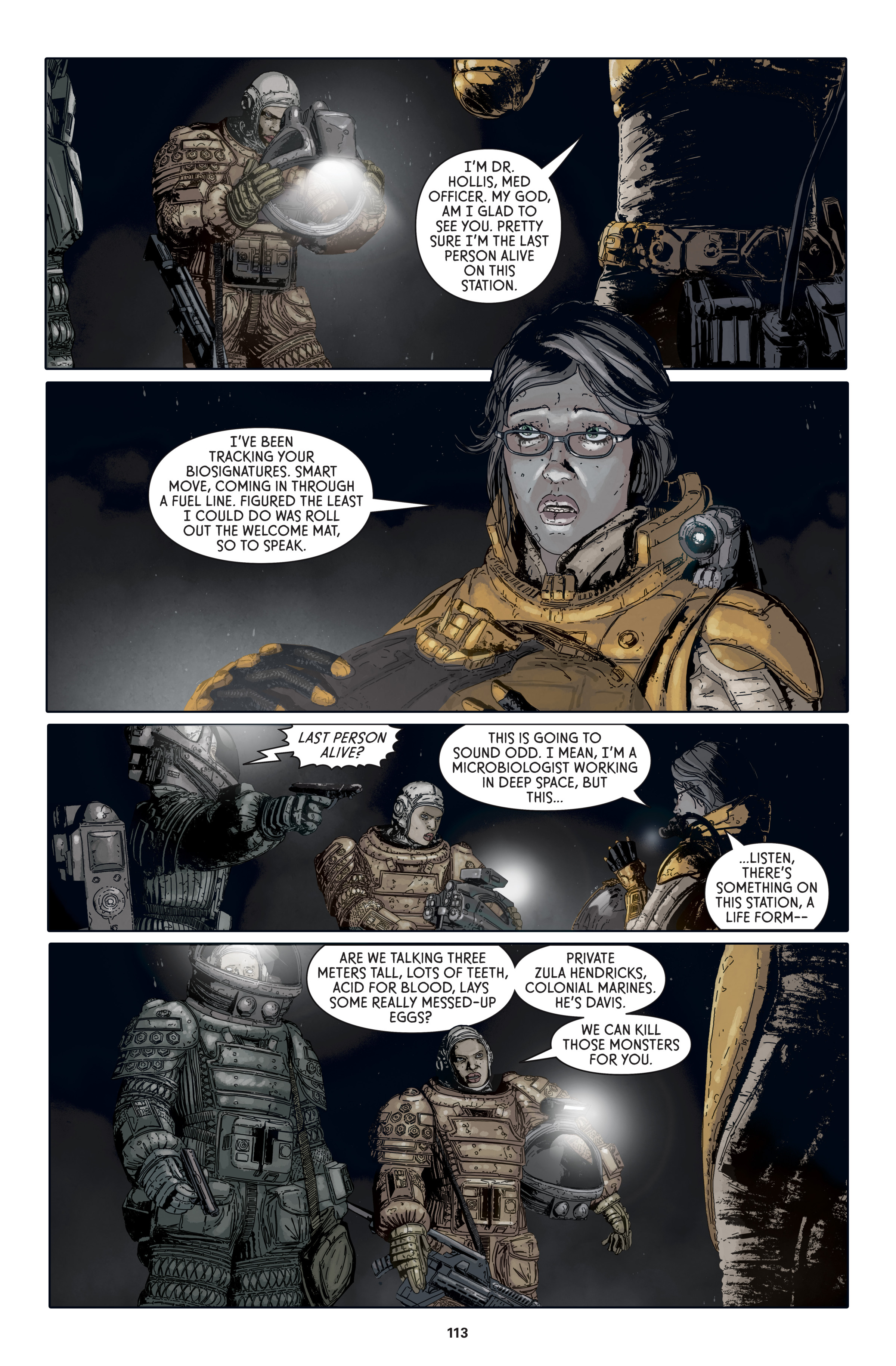 Read online Aliens: Defiance Library Edition comic -  Issue # TPB (Part 2) - 13