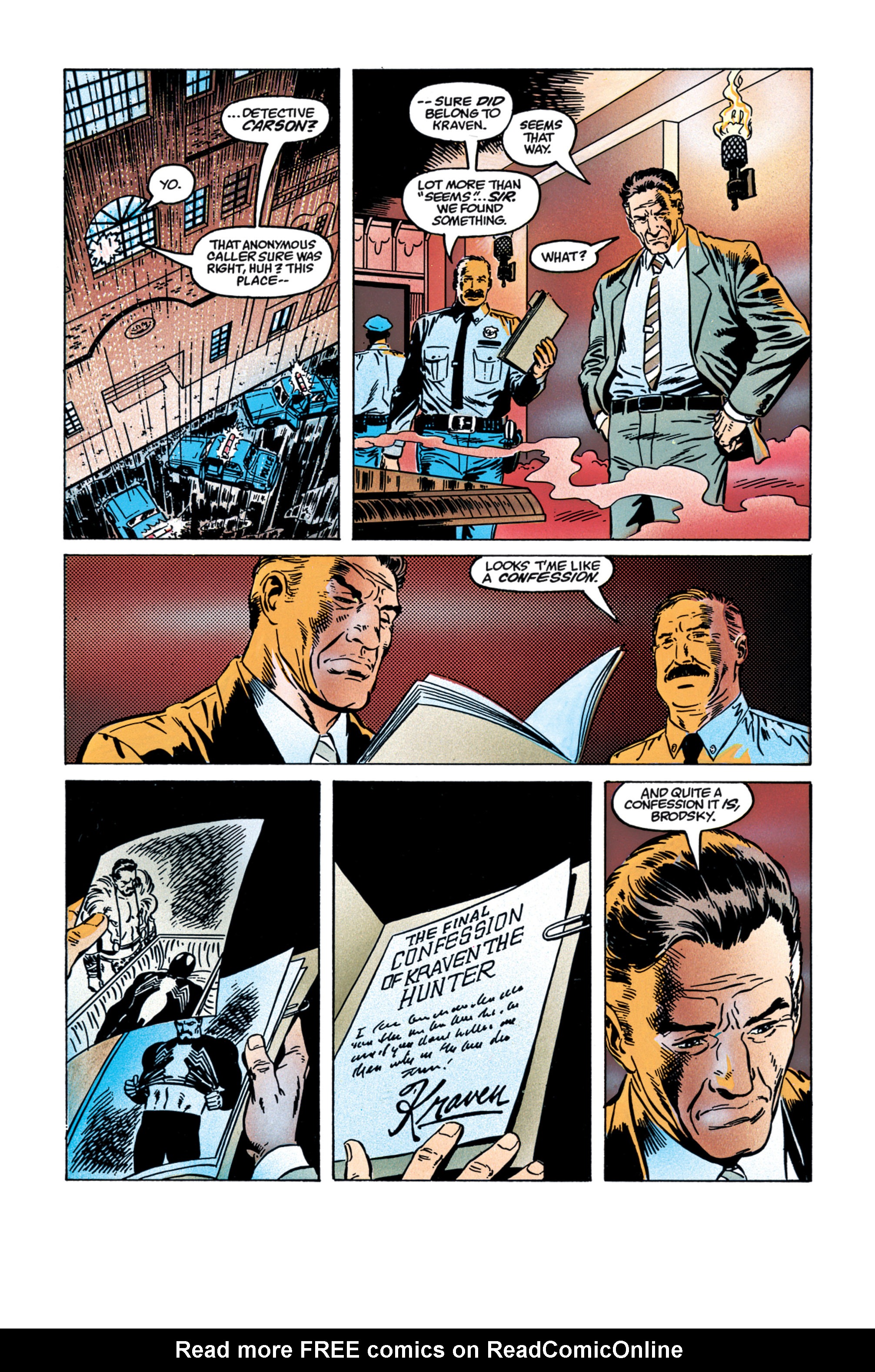 Read online Spider-Man: Kraven's Last Hunt comic -  Issue # Full - 127