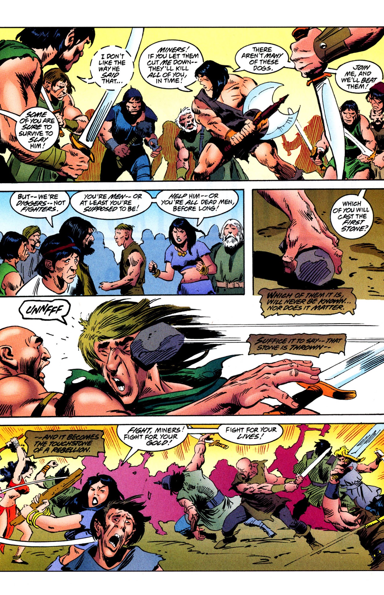 Read online Conan the Barbarian: Death Covered In Gold comic -  Issue #2 - 19