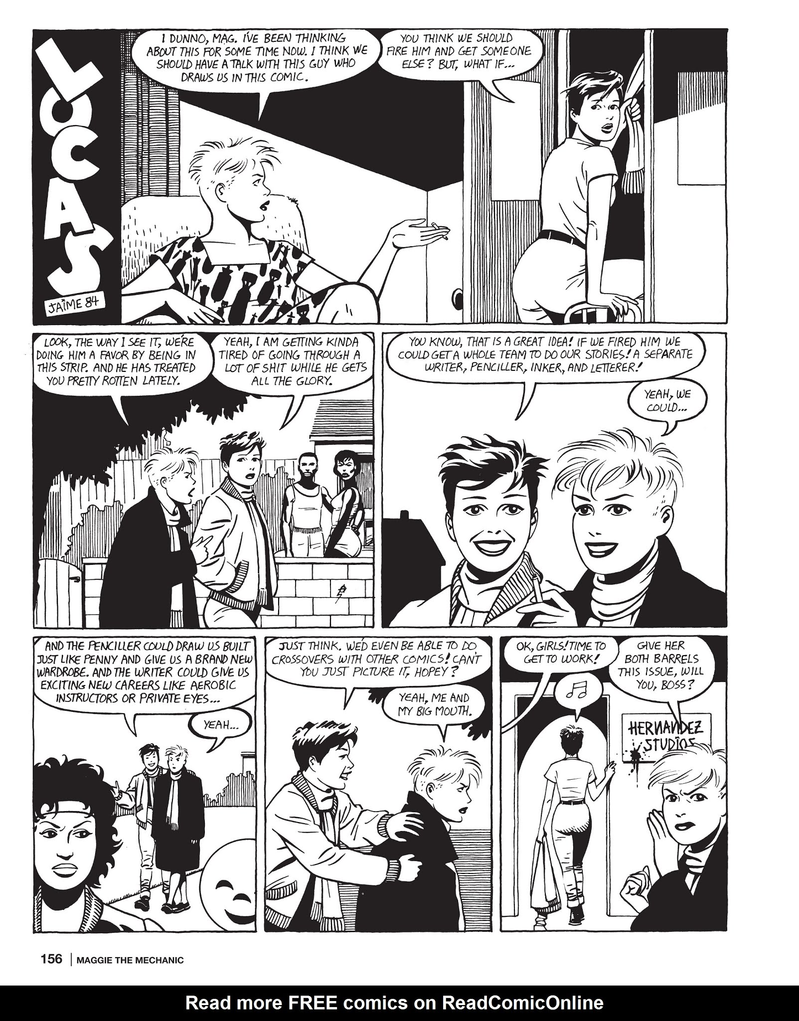 Read online Maggie the Mechanic: The Love & Rockets Library - Locas comic -  Issue # TPB (Part 2) - 57