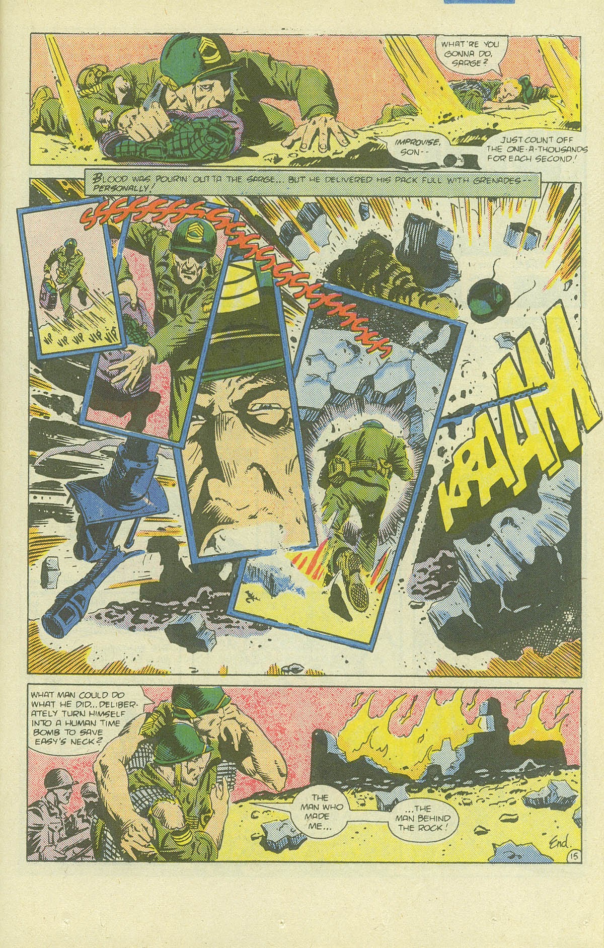 Read online Sgt. Rock comic -  Issue #411 - 20