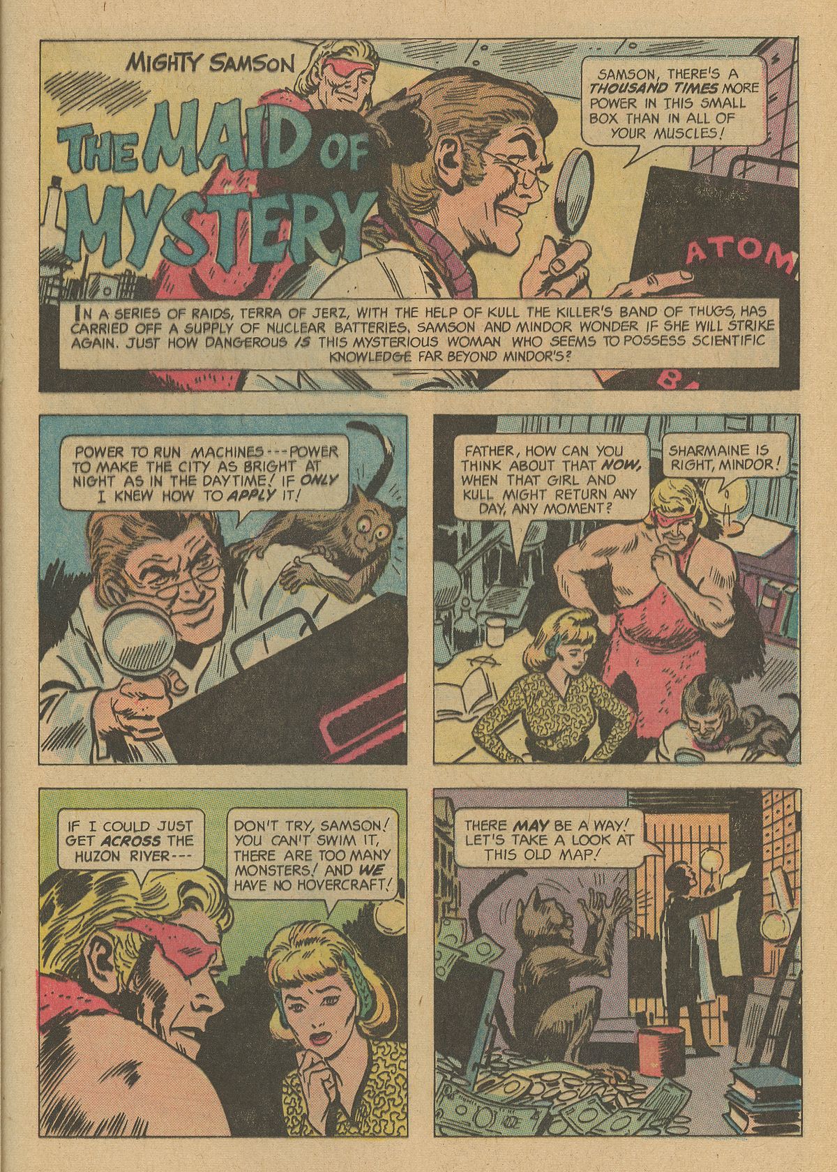 Read online Mighty Samson (1964) comic -  Issue #2 - 21