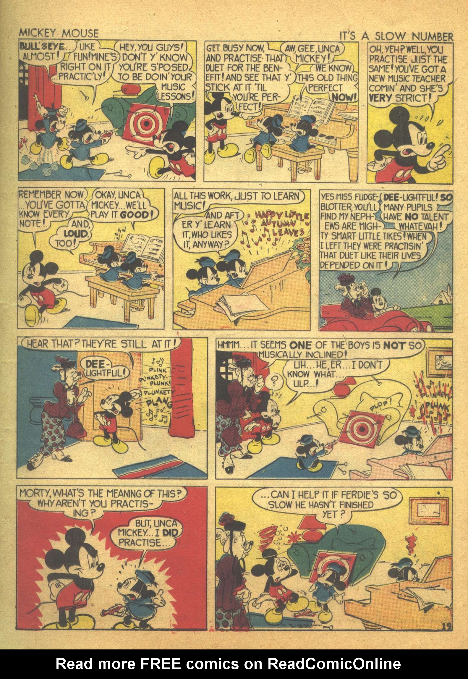 Read online Walt Disney's Comics and Stories comic -  Issue #20 - 21