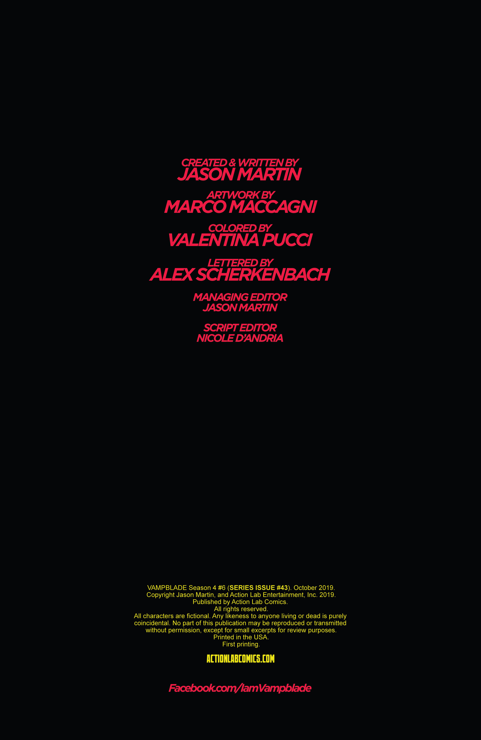 Read online Vampblade Season 4 comic -  Issue #6 - 3