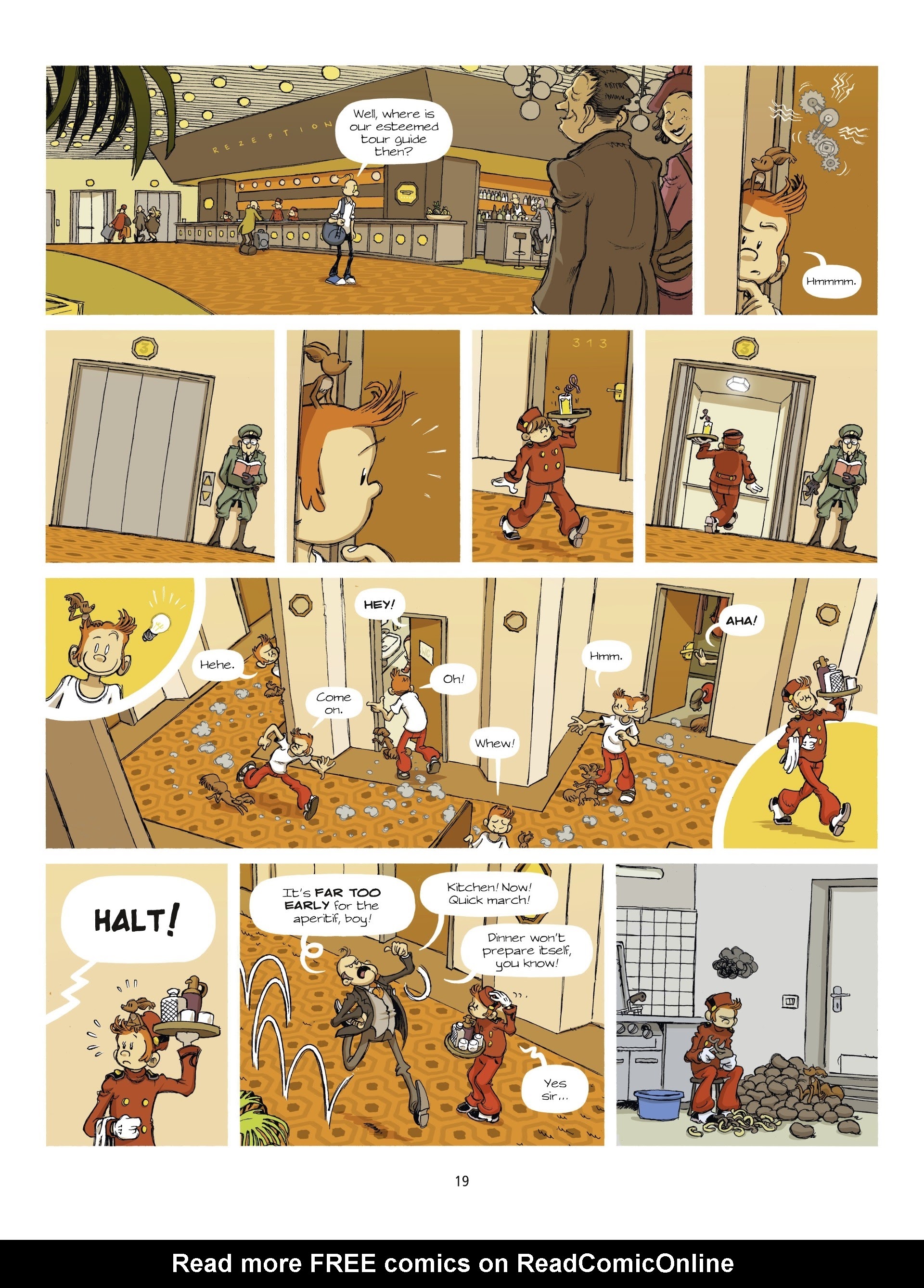Read online Spirou In Berlin comic -  Issue # Full - 19
