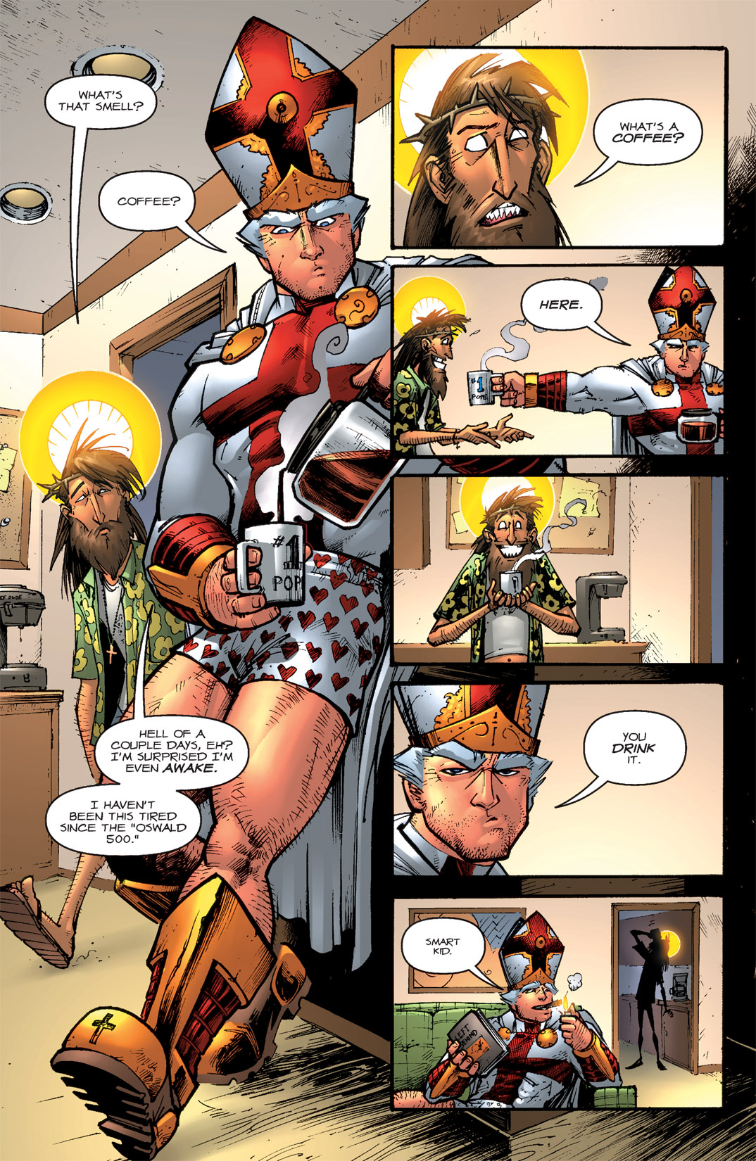 Read online Battle Pope comic -  Issue #5 - 24