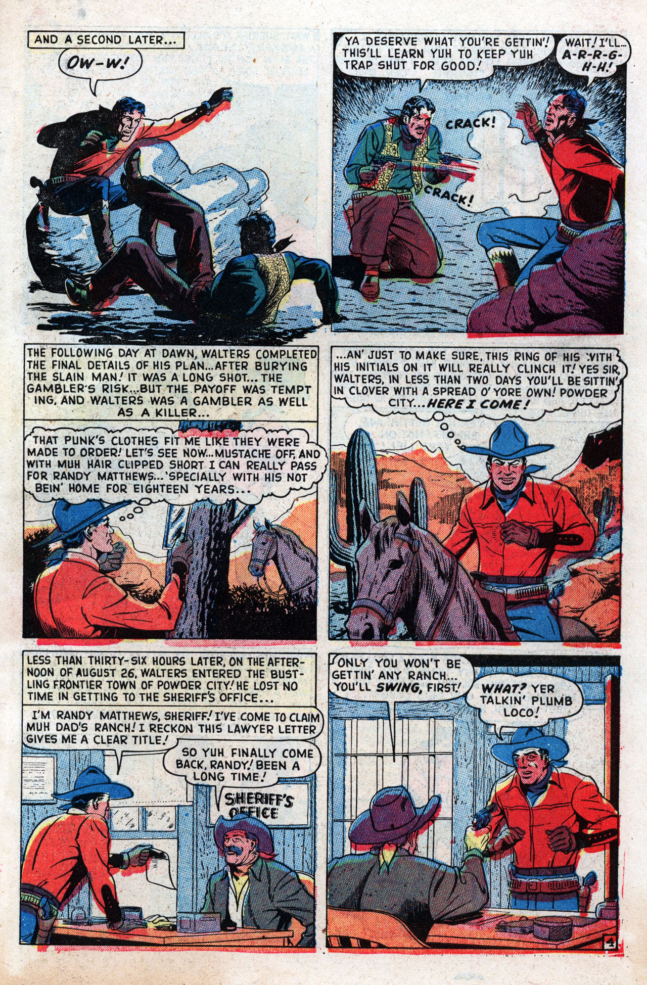 Read online Two Gun Western (1950) comic -  Issue #5 - 31