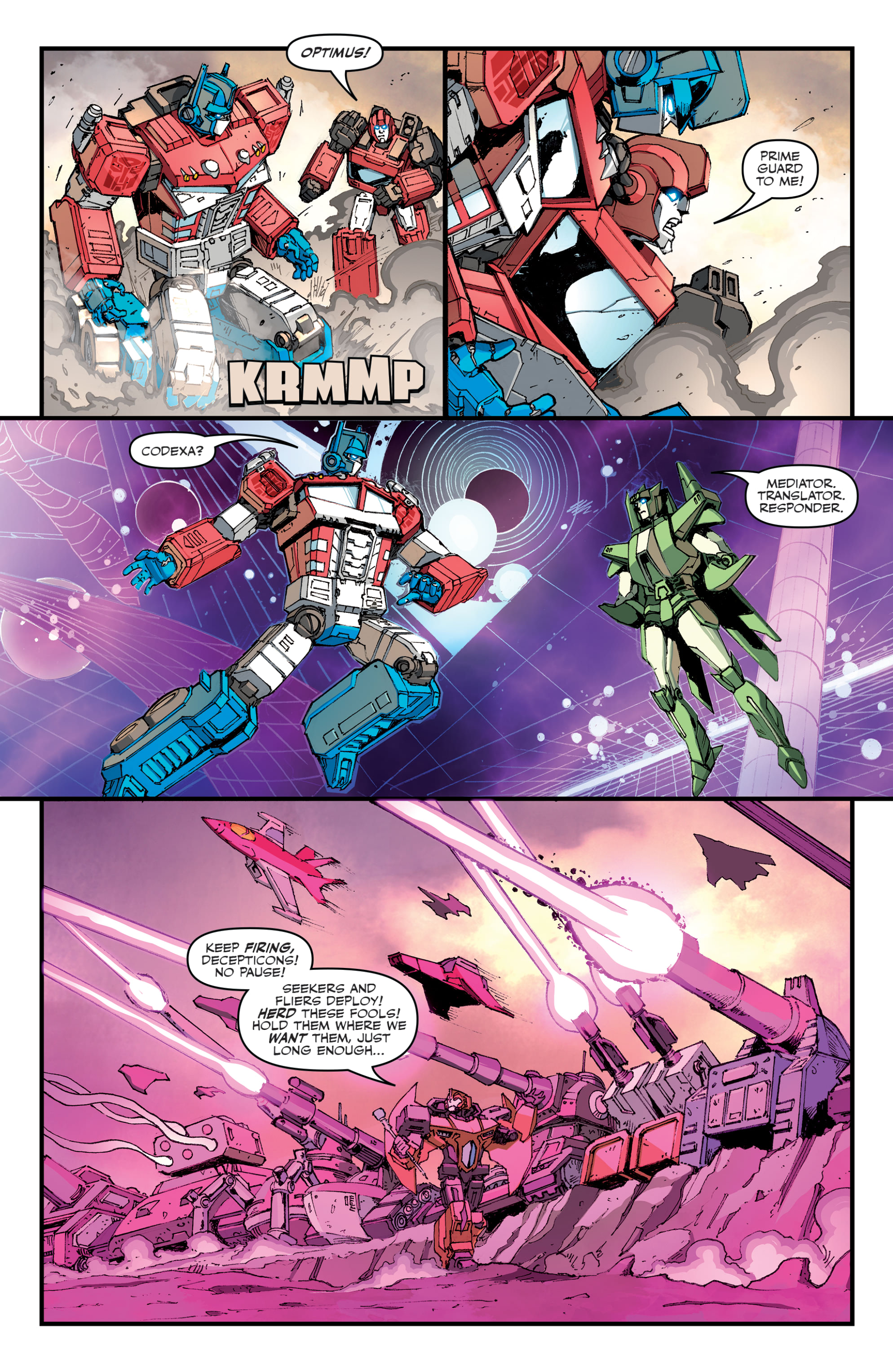 Read online Transformers (2019) comic -  Issue #42 - 17