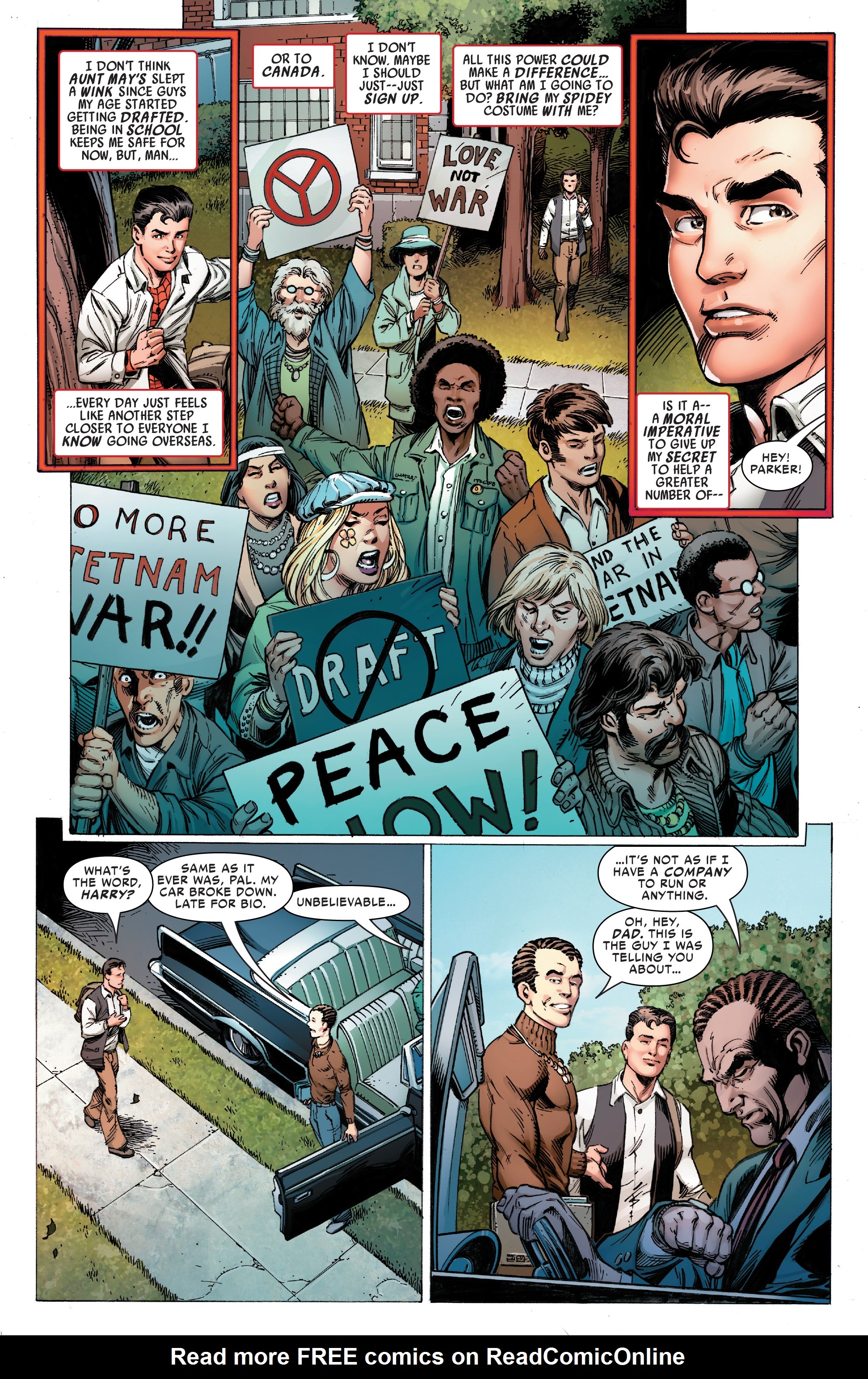 Read online Spider-Man: Life Story comic -  Issue #1 - 5