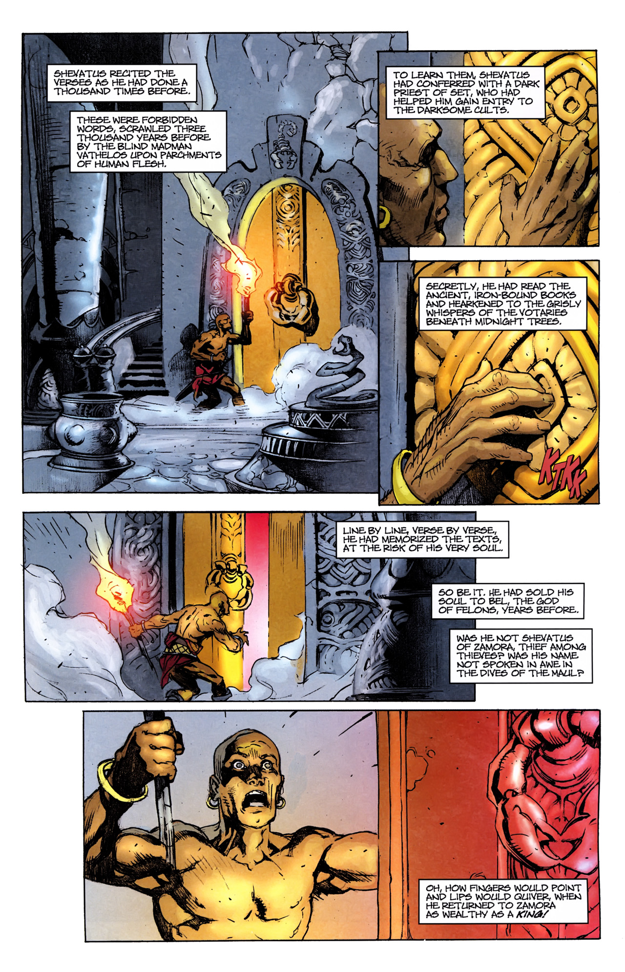 Read online Conan The Cimmerian comic -  Issue #8 - 7