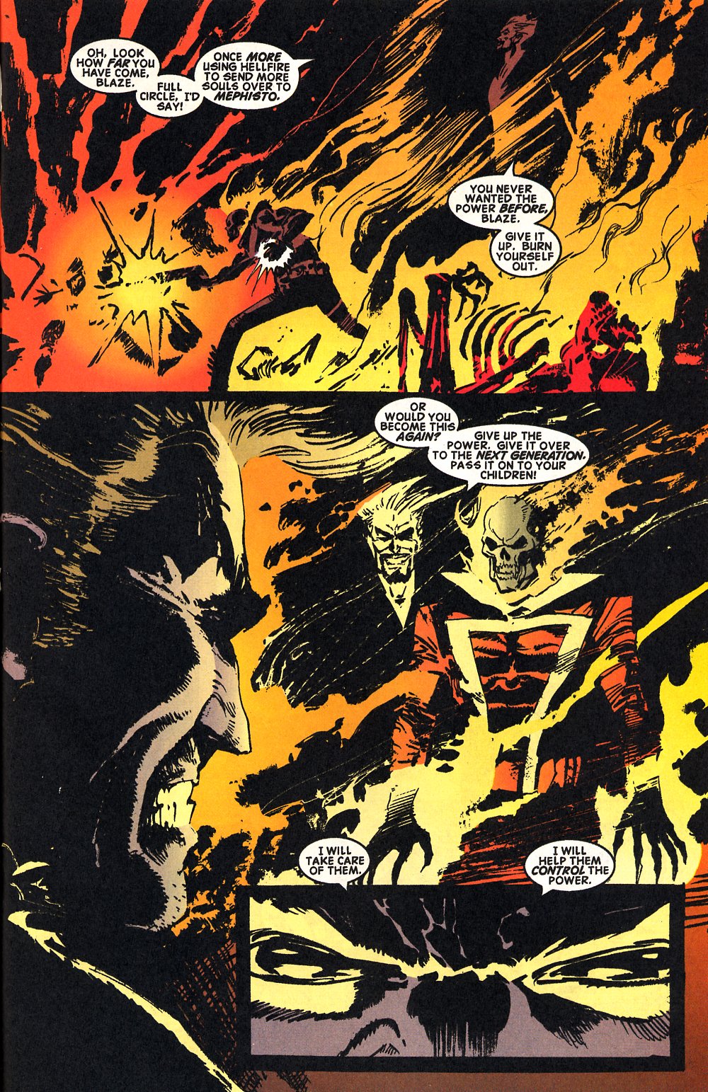 Read online Blaze: Legacy of Blood comic -  Issue #3 - 20