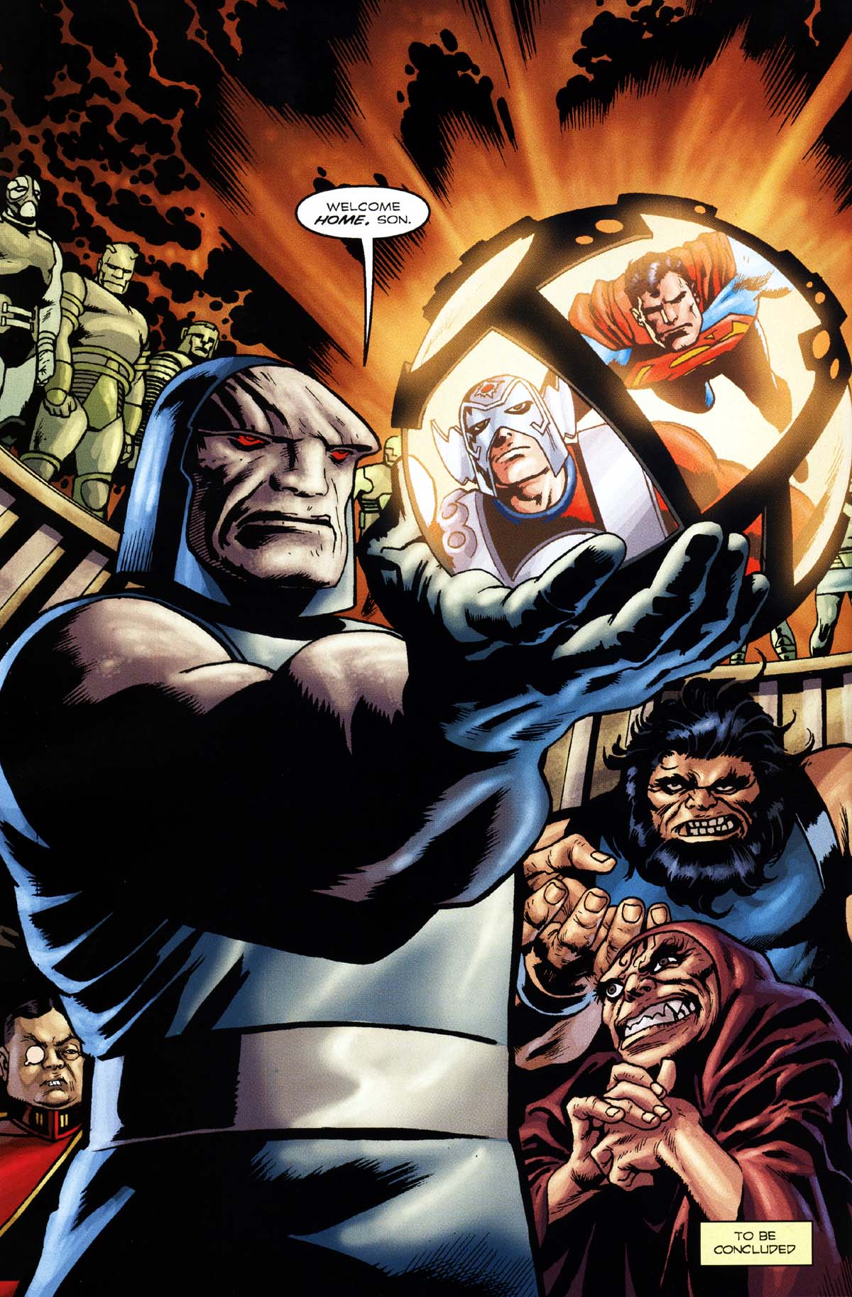 Read online Superman/Aliens 2: God War comic -  Issue #3 - 26