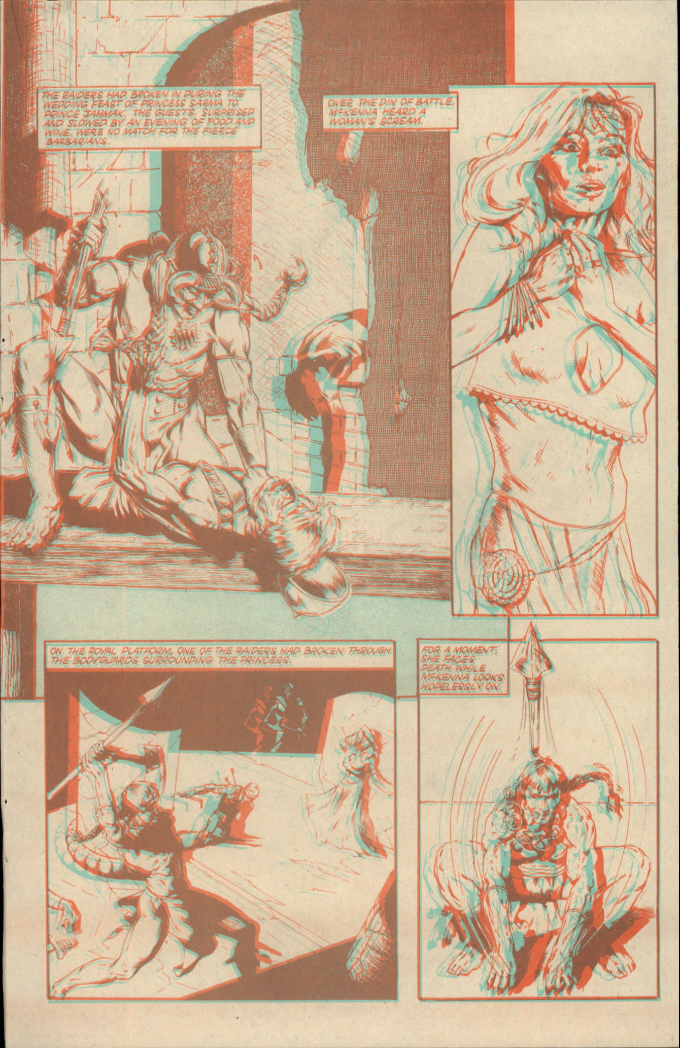 Read online Blackthorne 3-D Series comic -  Issue #3 - 17