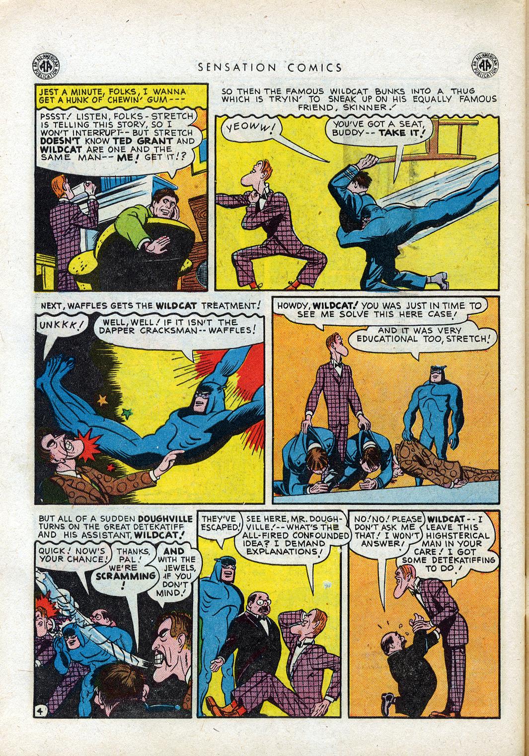 Read online Sensation (Mystery) Comics comic -  Issue #38 - 44