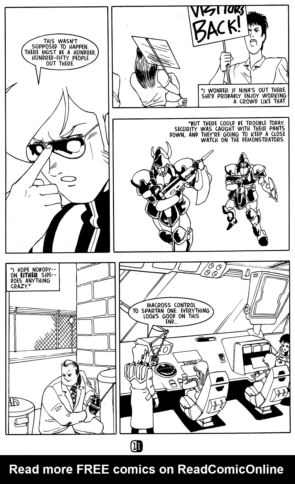 Read online Robotech: Return to Macross comic -  Issue #22 - 12