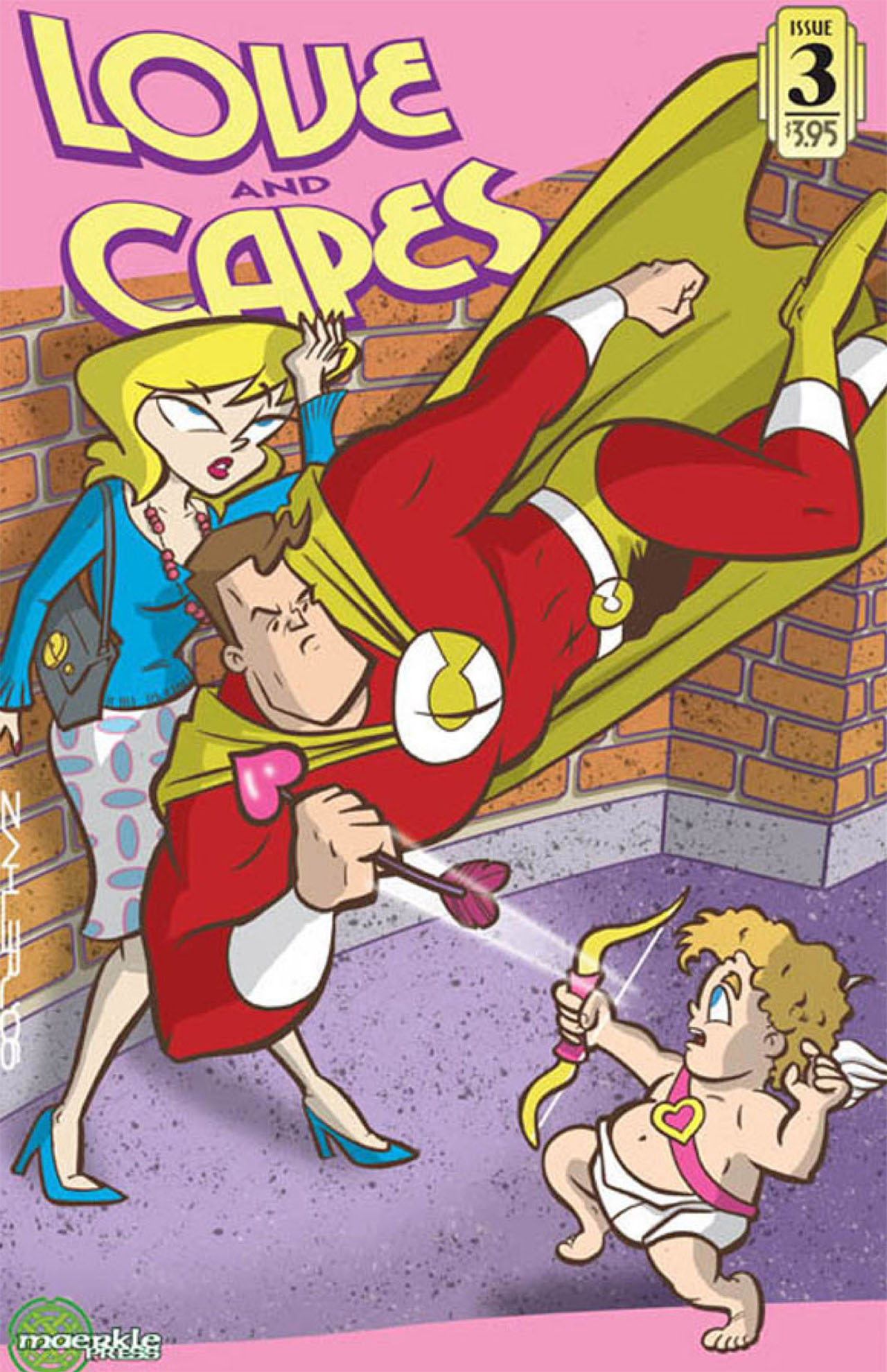 Read online Love and Capes comic -  Issue #3 - 1