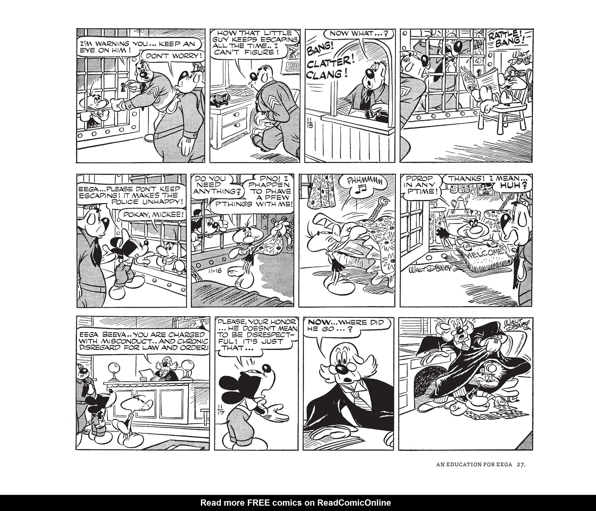 Read online Walt Disney's Mickey Mouse by Floyd Gottfredson comic -  Issue # TPB 10 (Part 1) - 27