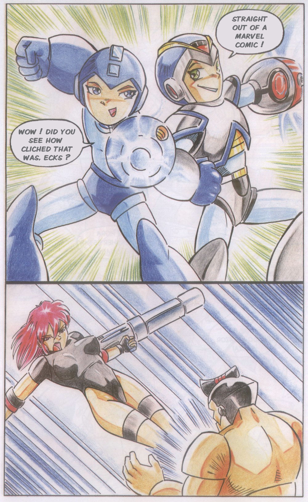 Read online Novas Aventuras de Megaman comic -  Issue #10 - 11