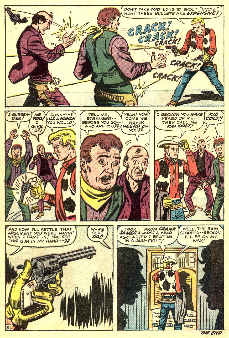Read online Kid Colt Outlaw comic -  Issue #112 - 32