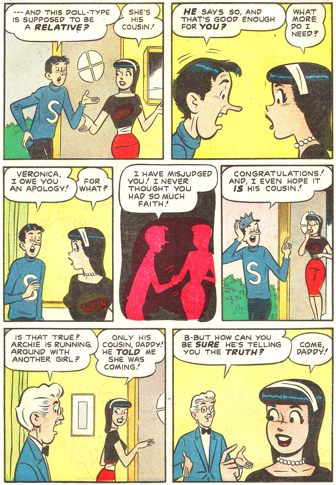 Read online Archie's Girls Betty and Veronica comic -  Issue #54 - 7