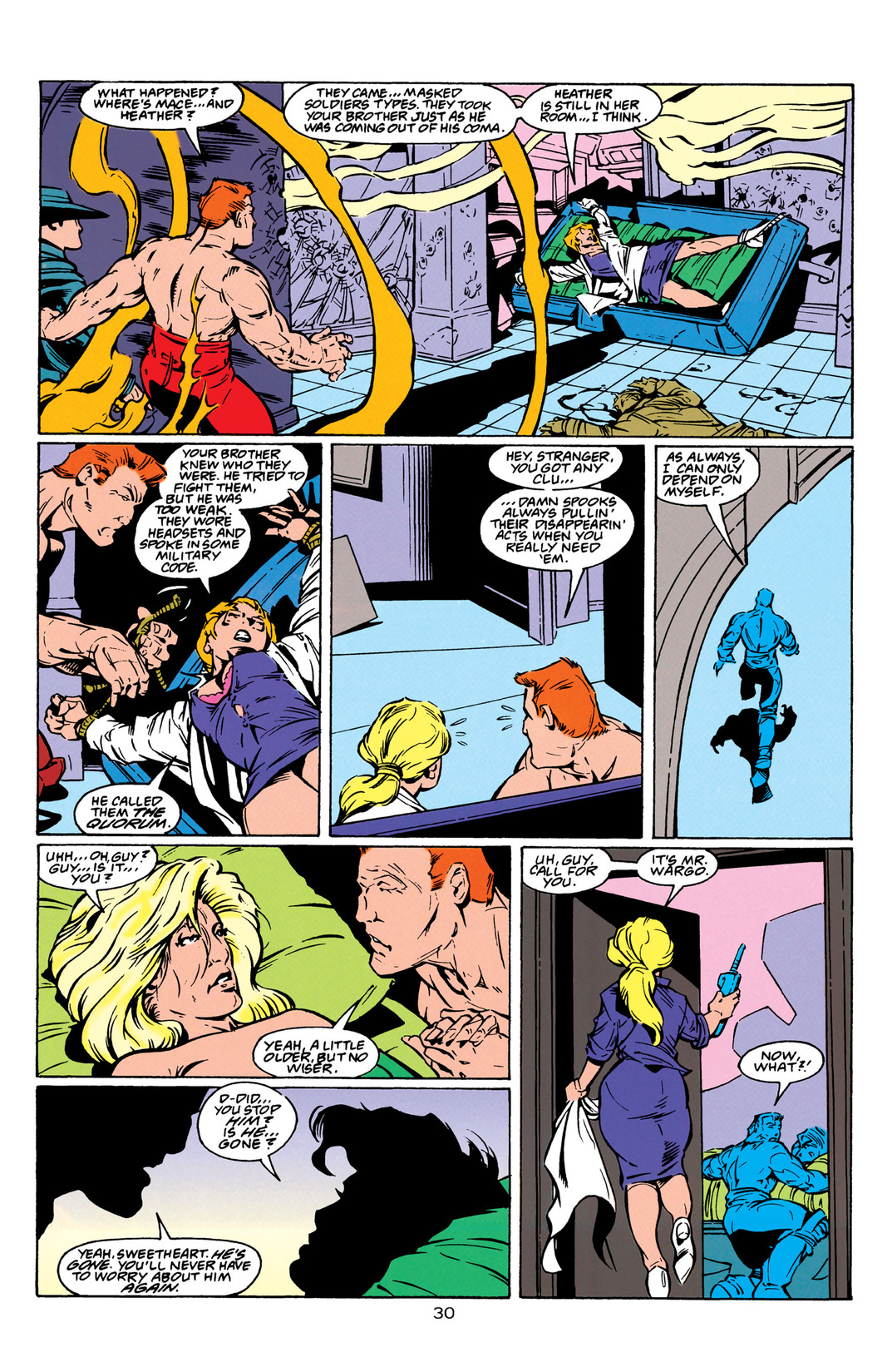 Read online Guy Gardner: Warrior comic -  Issue #25 - 31