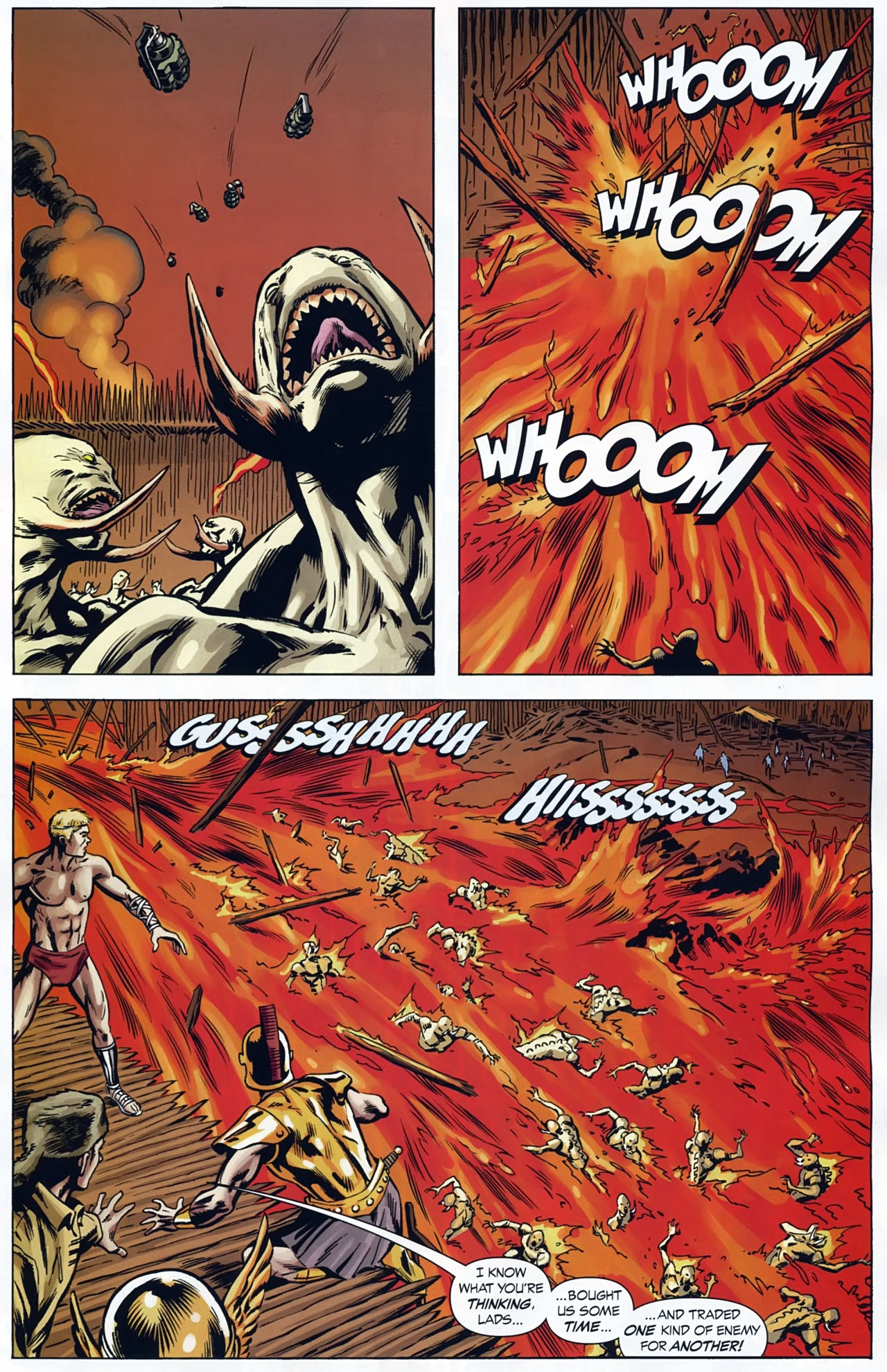 Read online The War That Time Forgot comic -  Issue #12 - 9