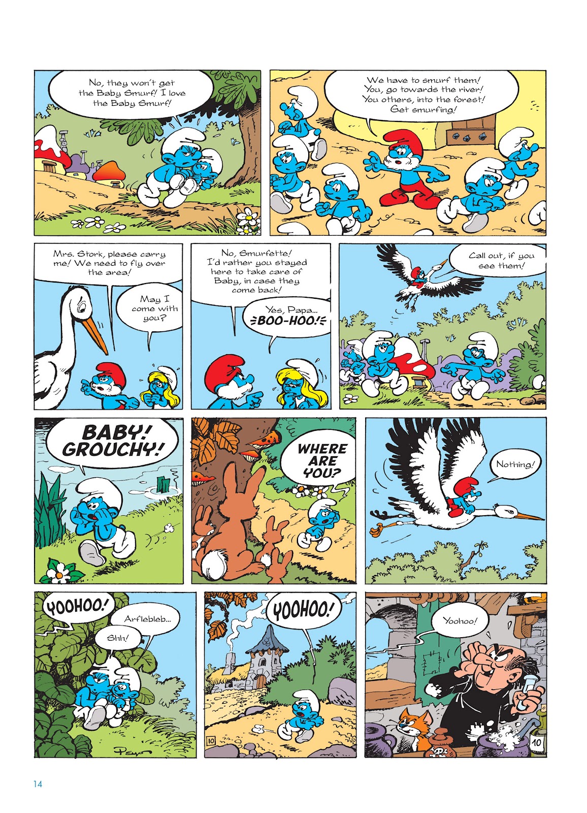 Read online The Smurfs comic -  Issue #14 - 15