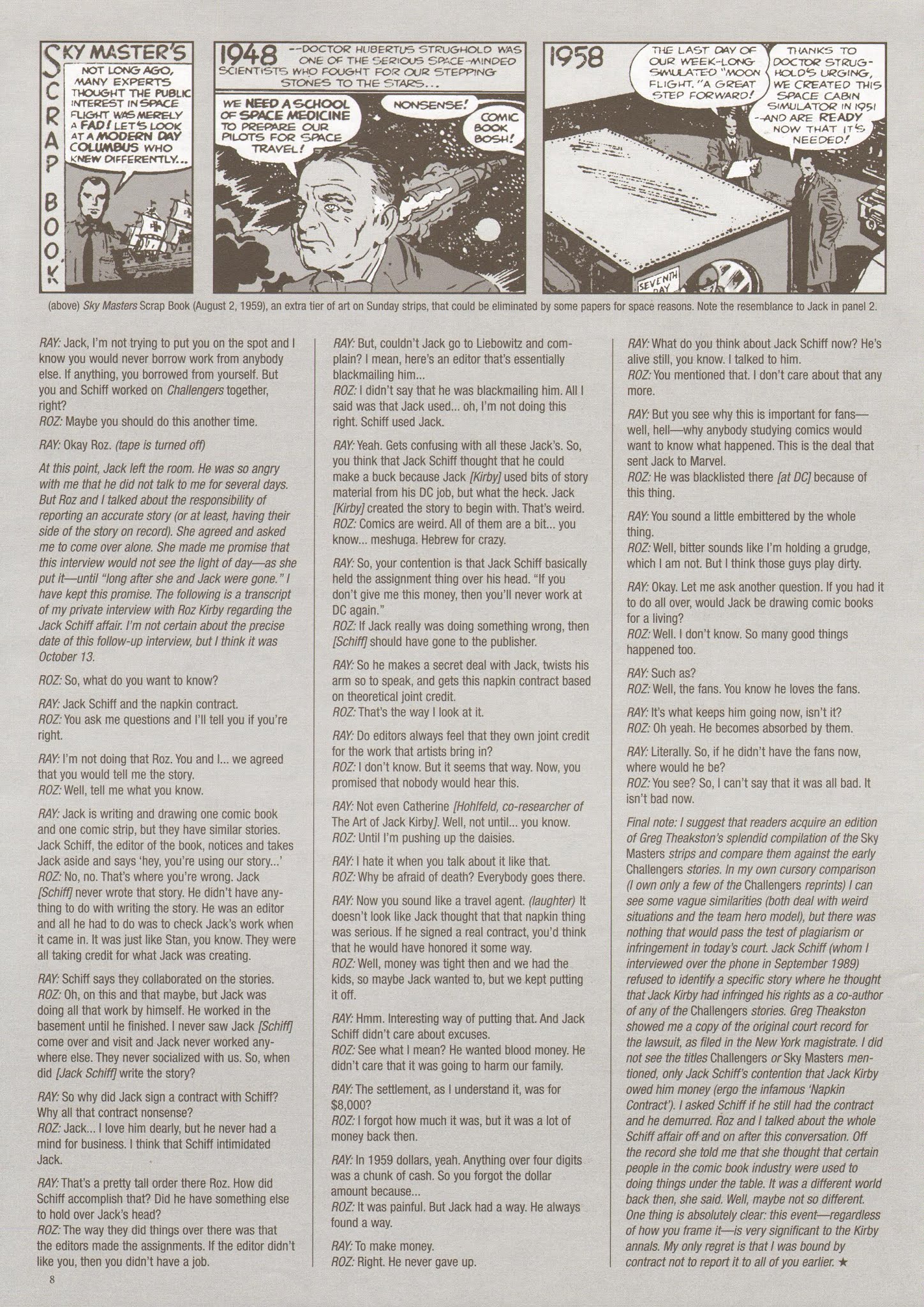 Read online The Jack Kirby Collector comic -  Issue #51 - 10