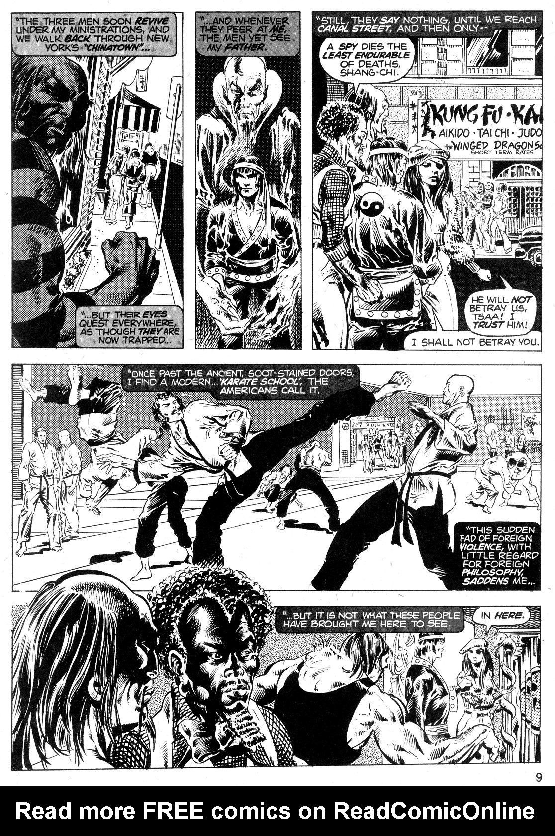 Read online The Deadly Hands of Kung Fu comic -  Issue #2 - 8