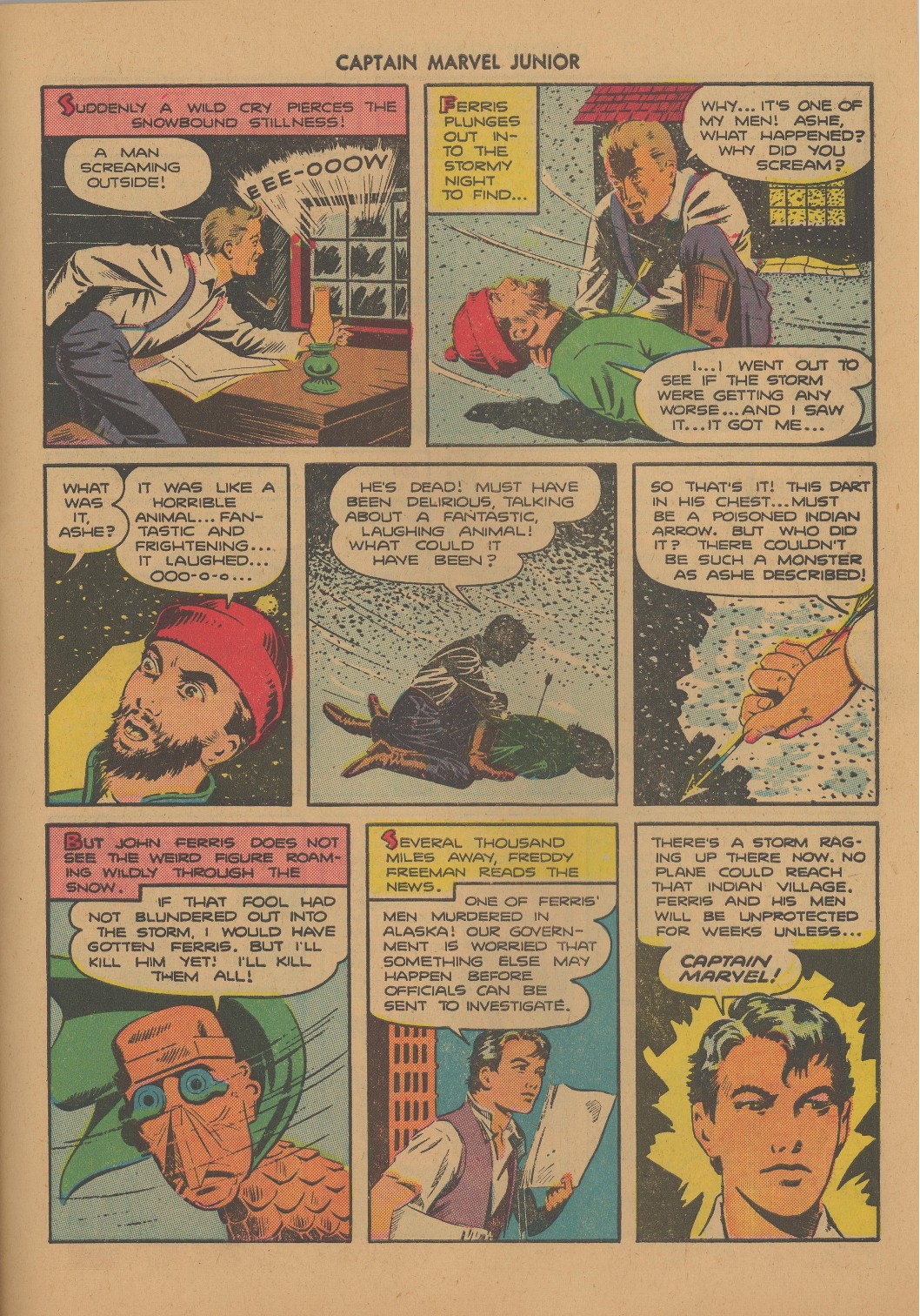 Read online Captain Marvel, Jr. comic -  Issue #26 - 28