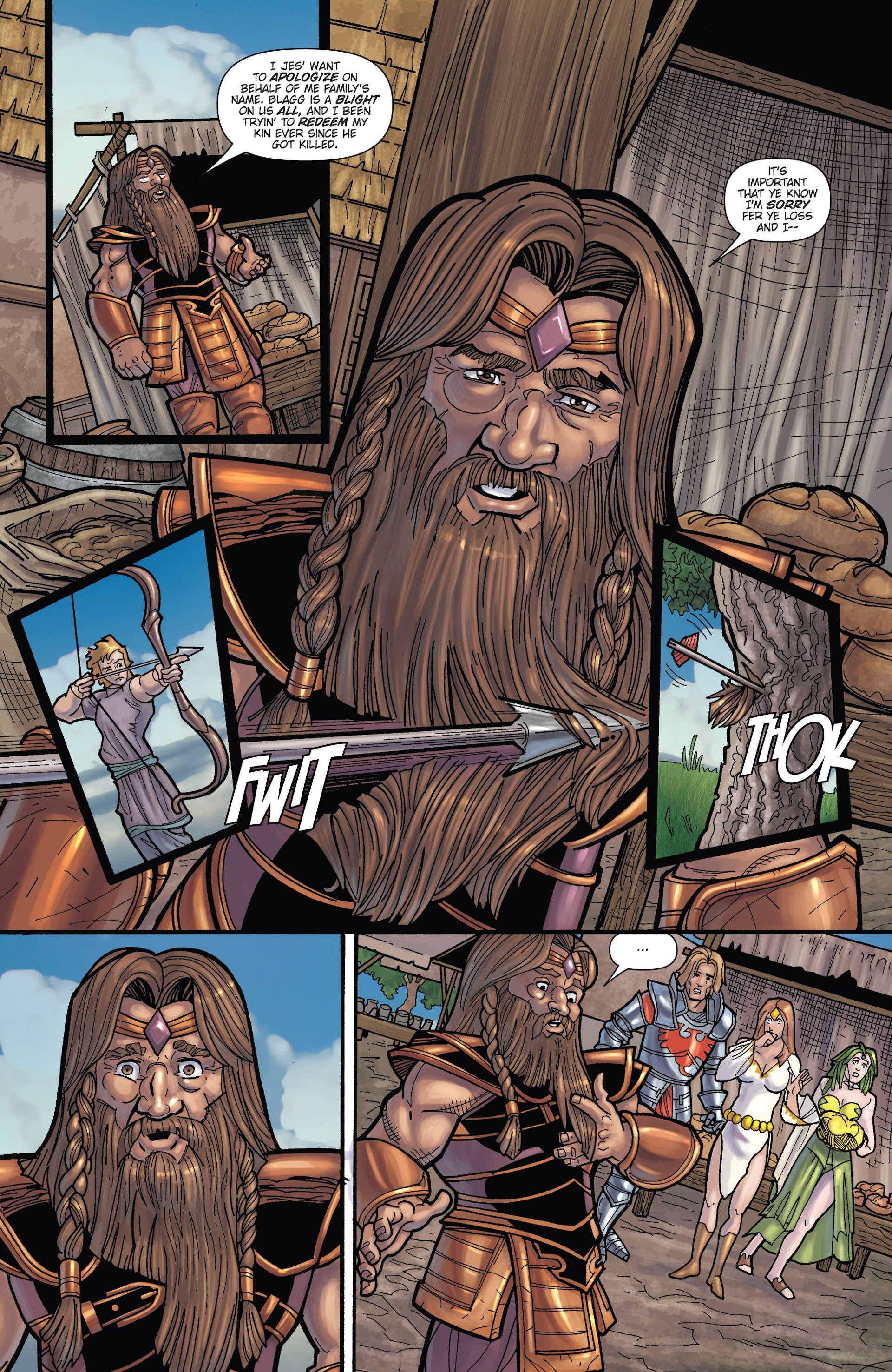 Read online Grimm Fairy Tales presents Quest comic -  Issue #2 - 12